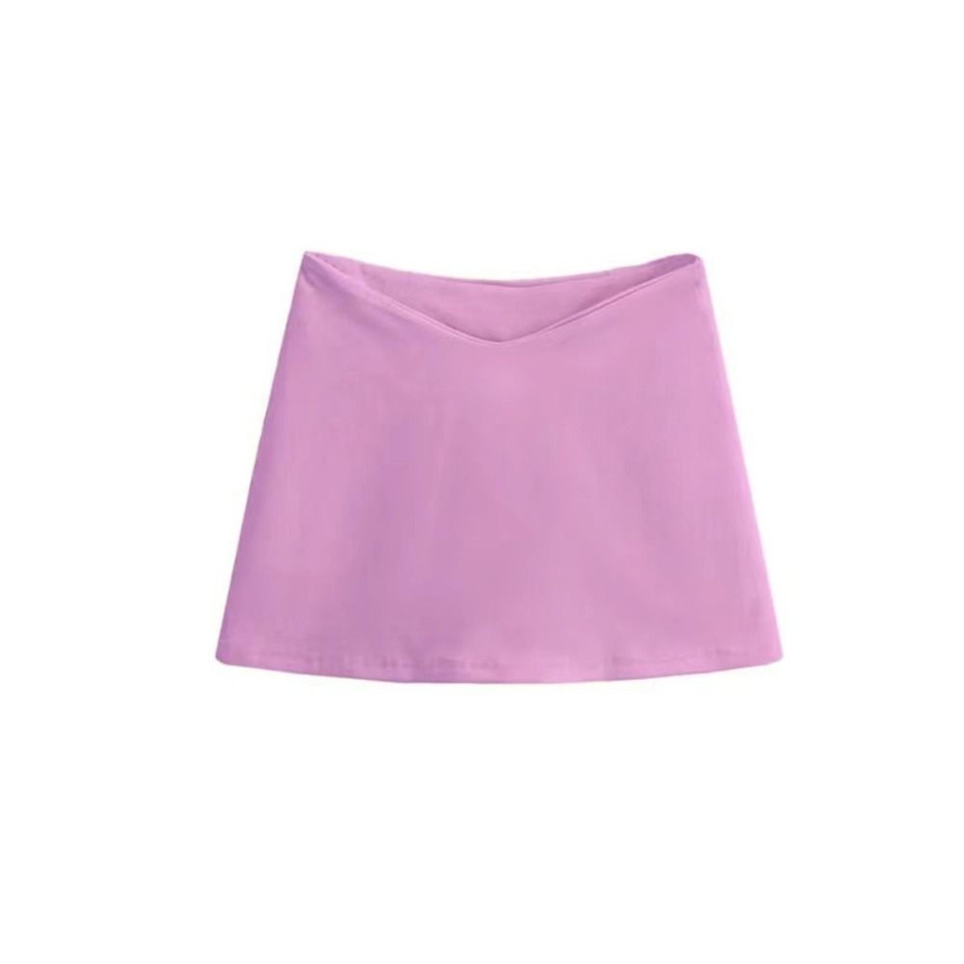 Korean Style Low Waist Aline Short Skirt 8