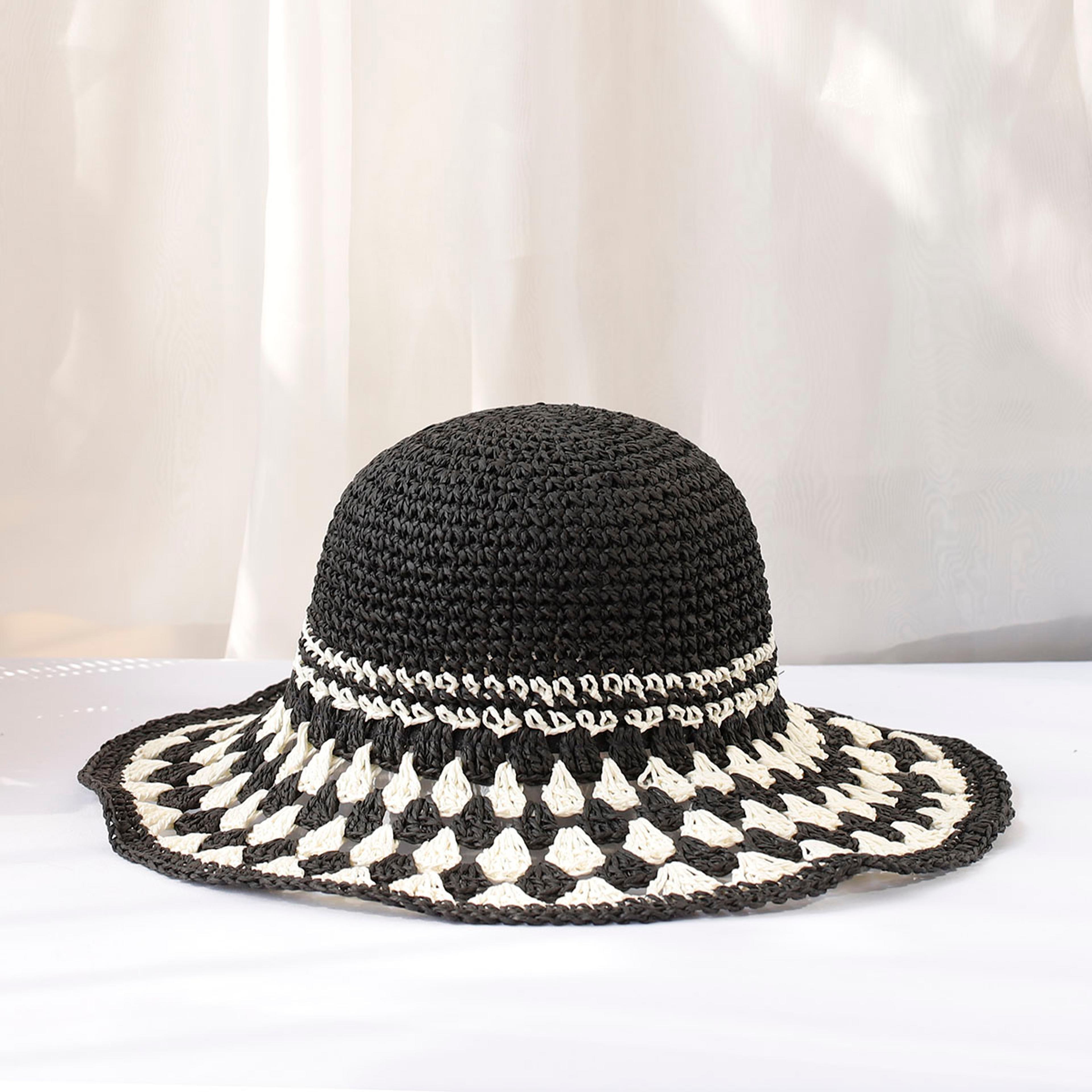 Colorful Straw Bucket Hat For Women 9