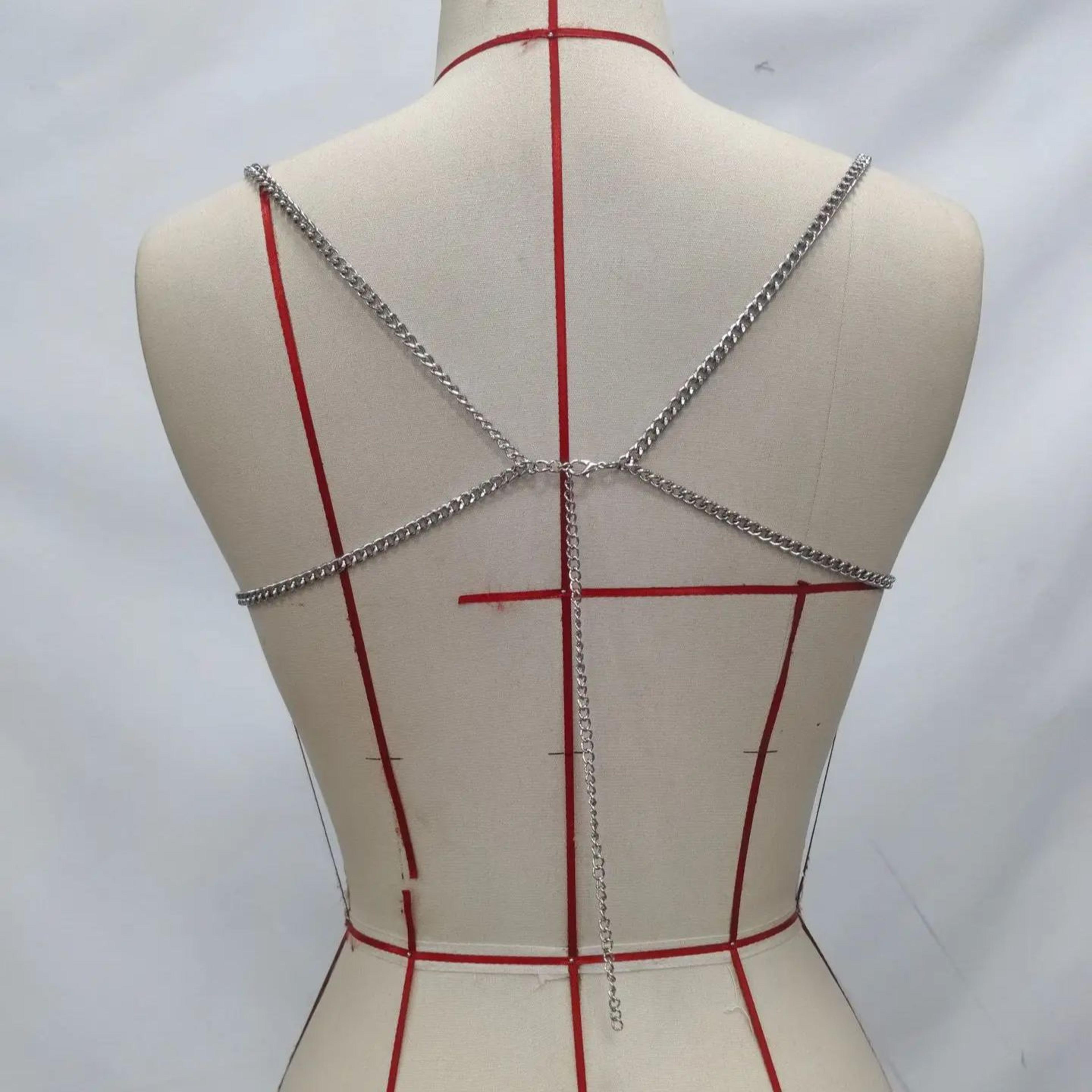Sparkling Rhinestone Body Chain 2