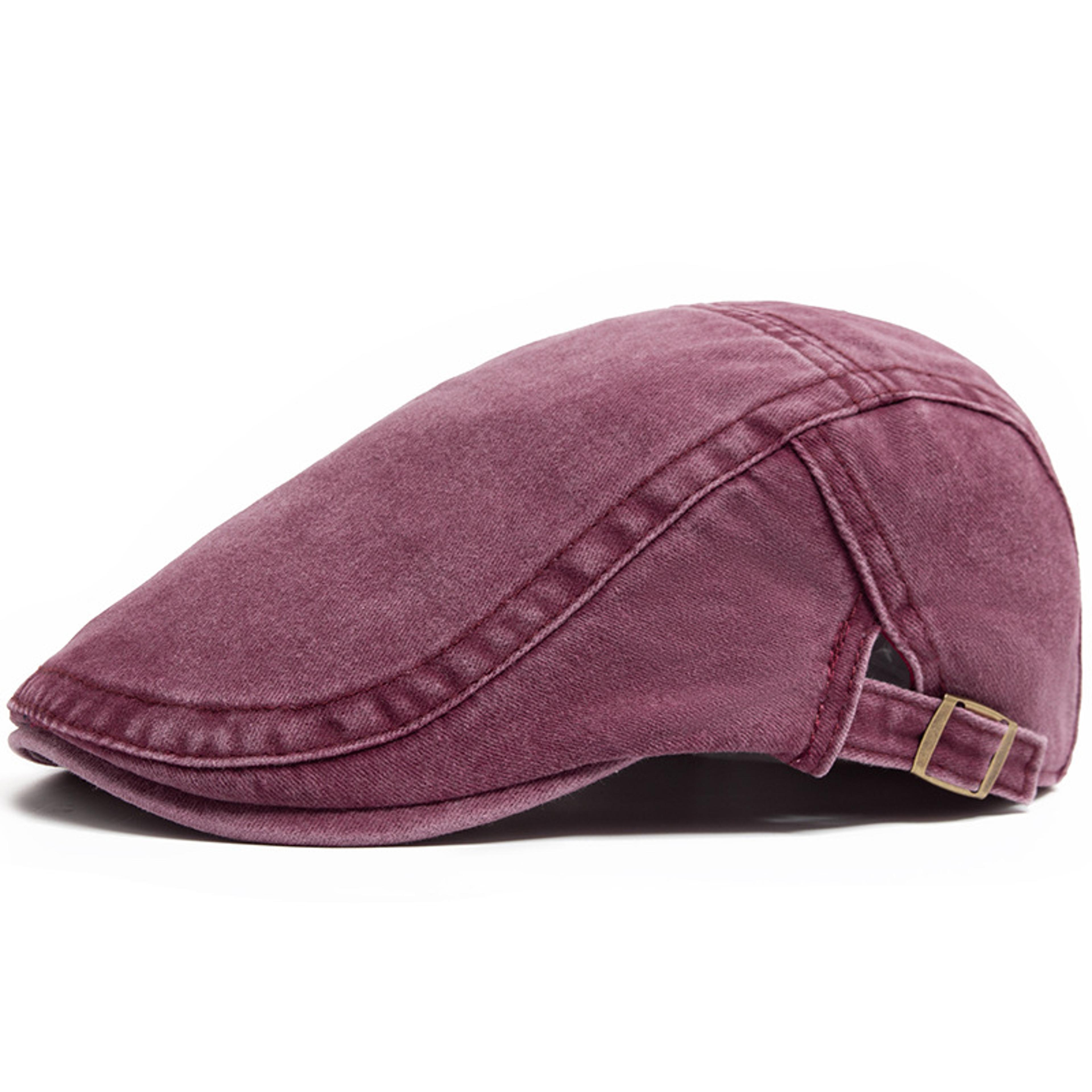 Vintage Denim Beret Newsboy Cap For Men And Women 3