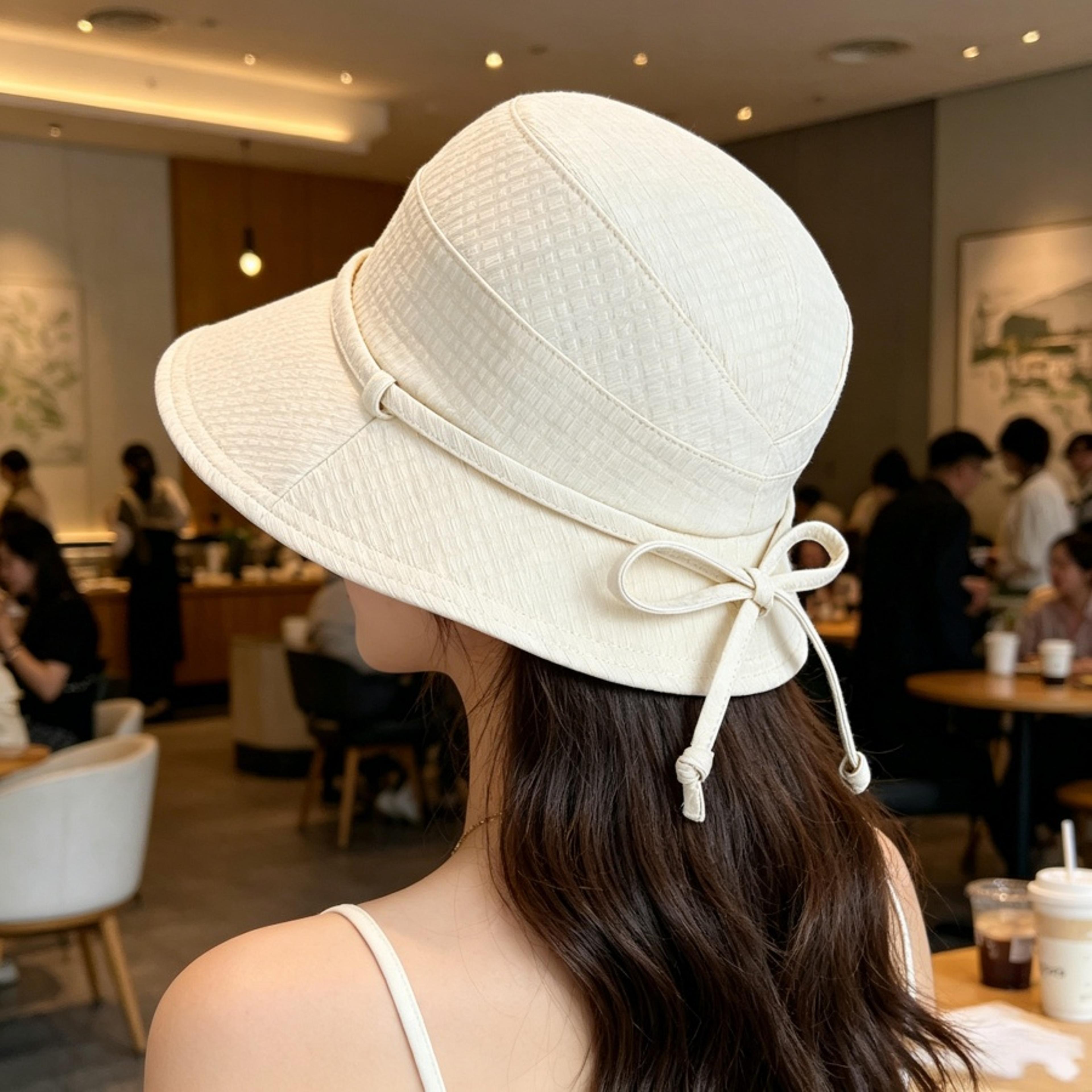 japanese minimalist sunshade bucket hat