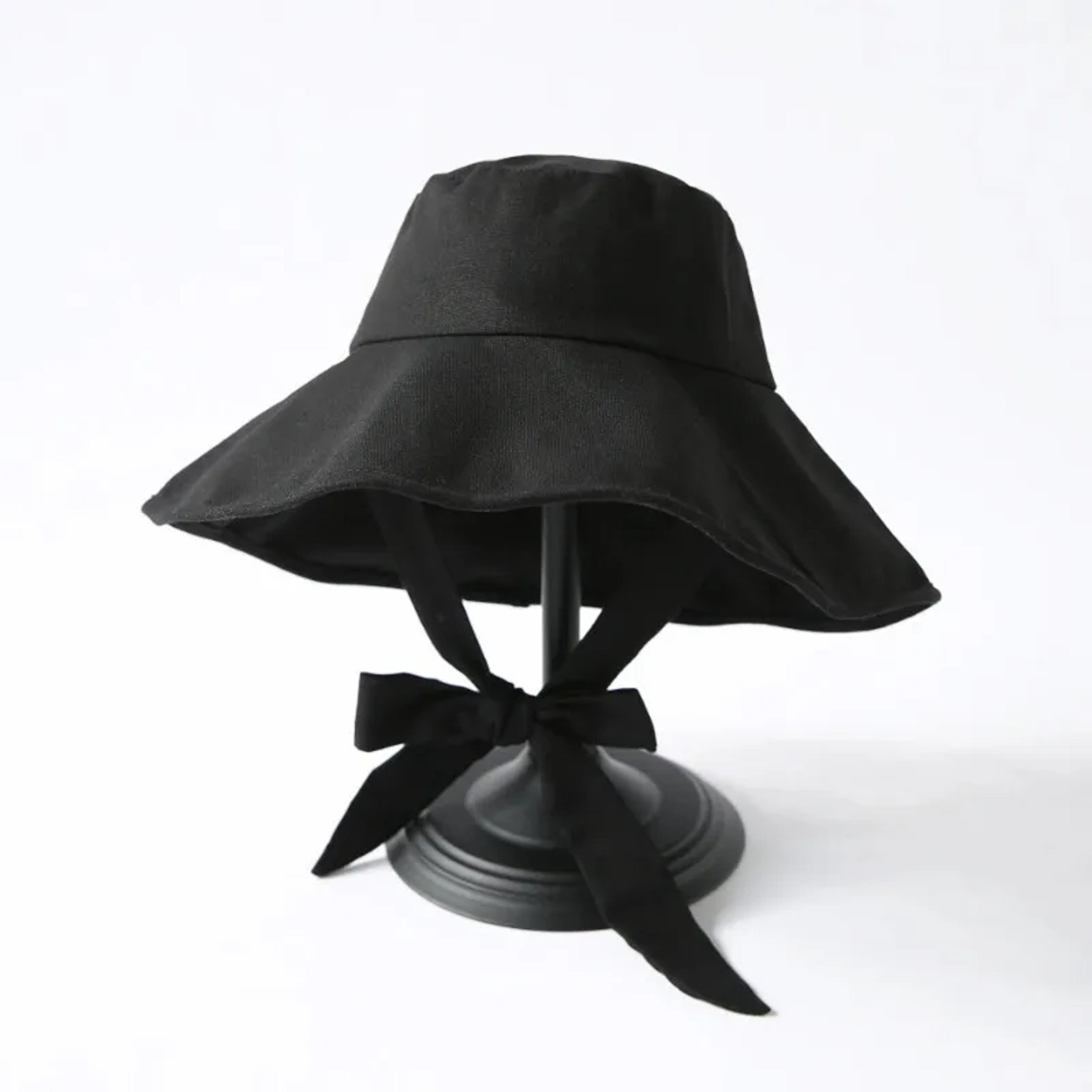 Chic Cotton Linen Sun Hat For Women With Wide Brim 6