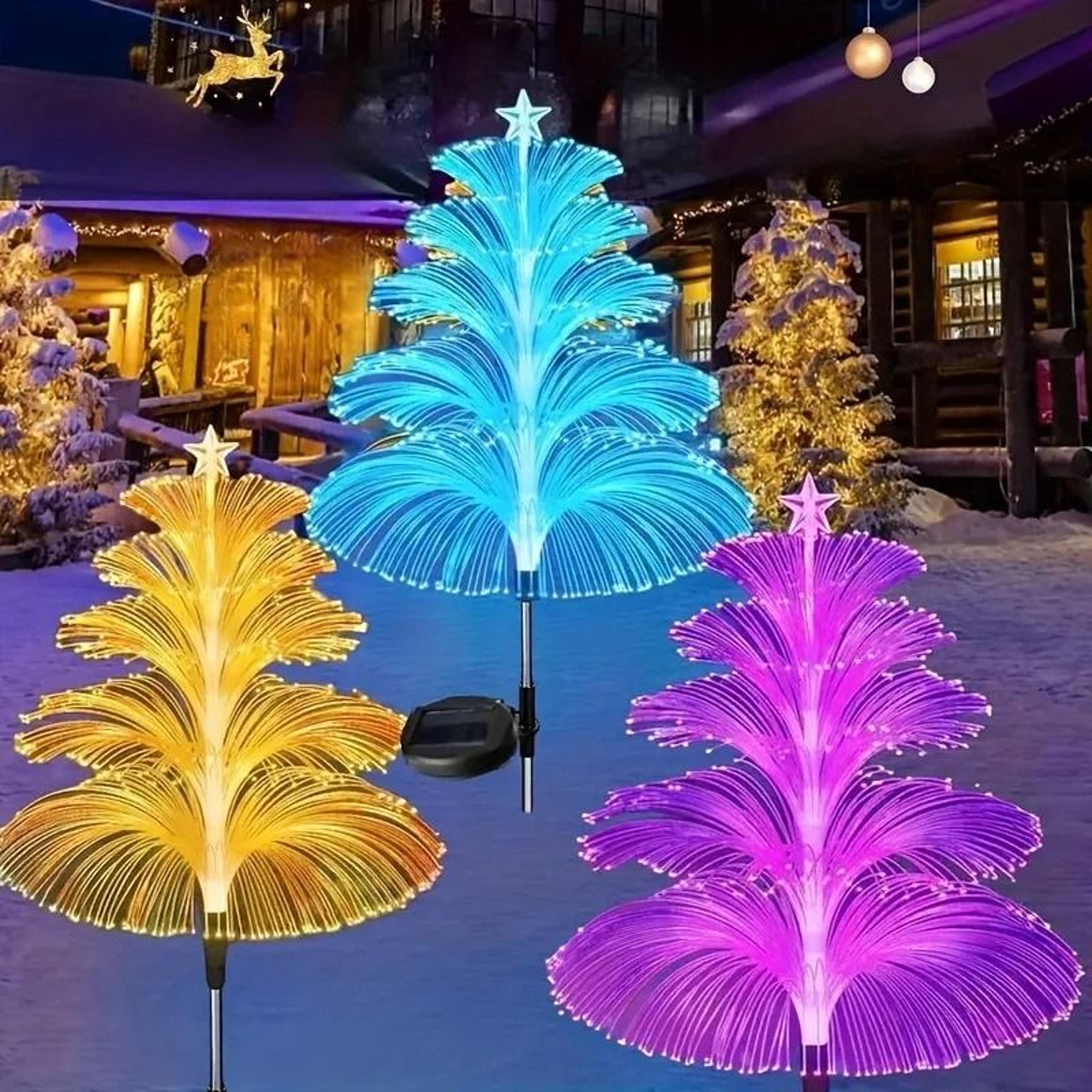 Jellyfish Themed Solar Lights for Gardens