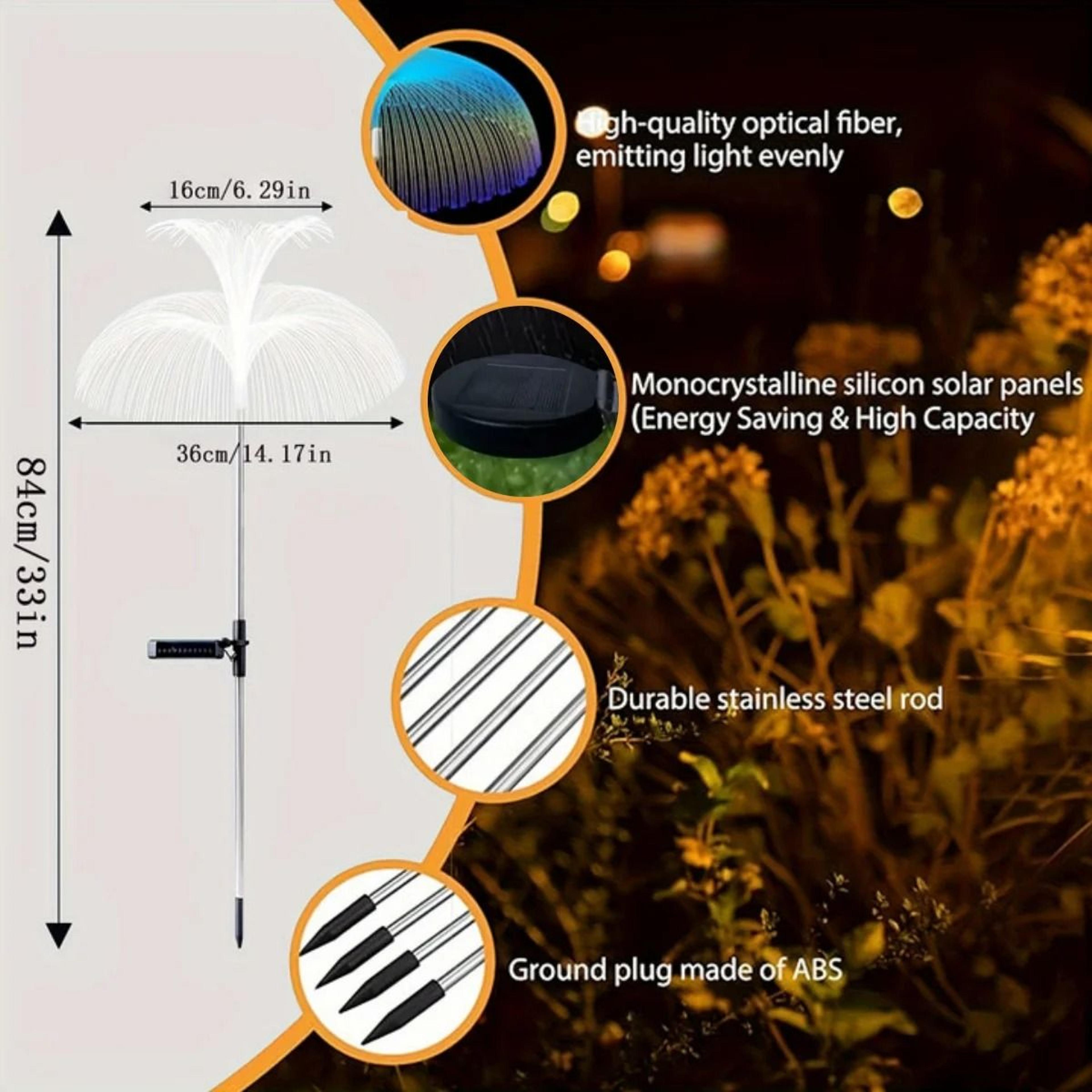 Solar LED Lights for Flower Beds