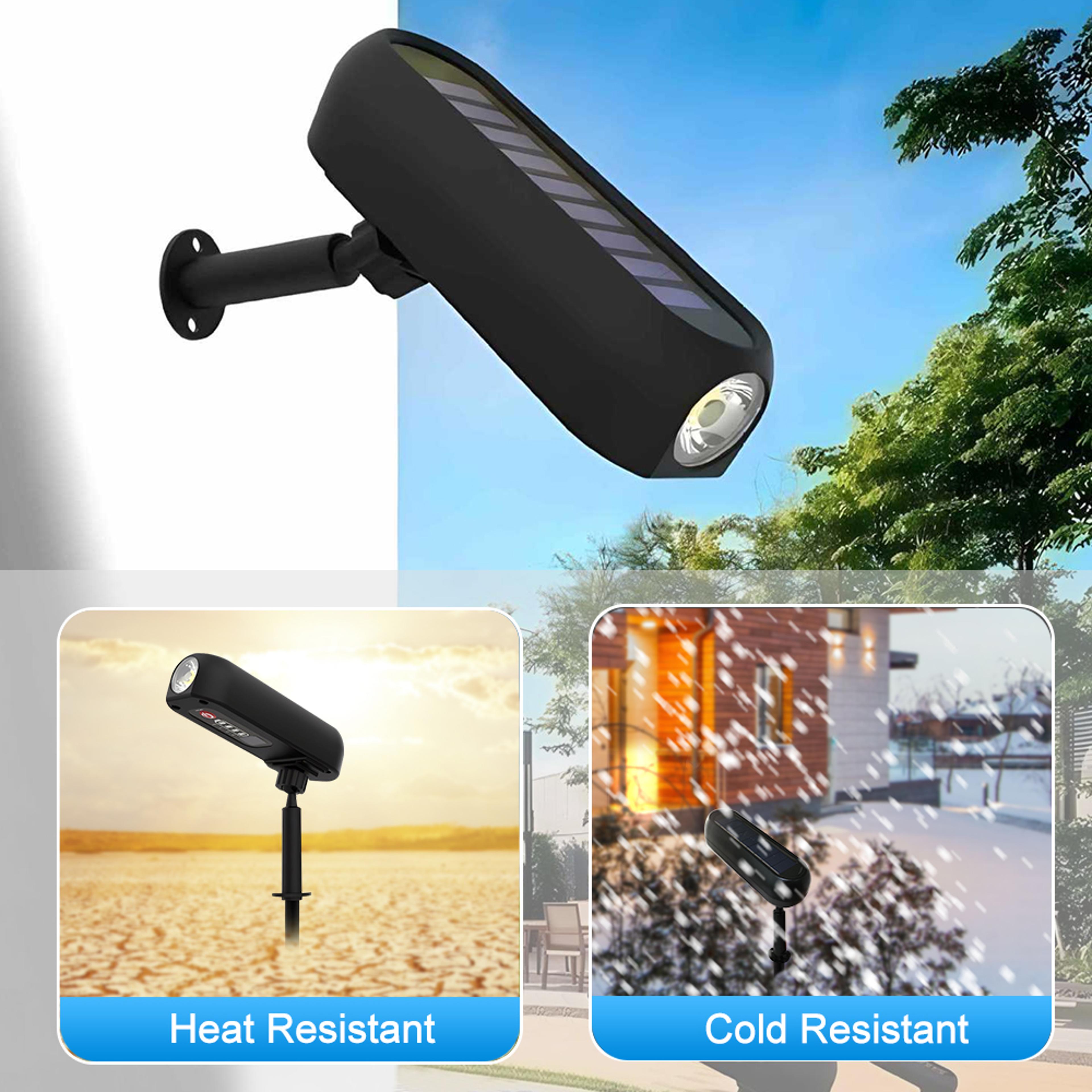 Adjustable Solar Spotlights Outdoor Landscape Light IP65 Waterproof Solar Uplights For Yard Trees G 5