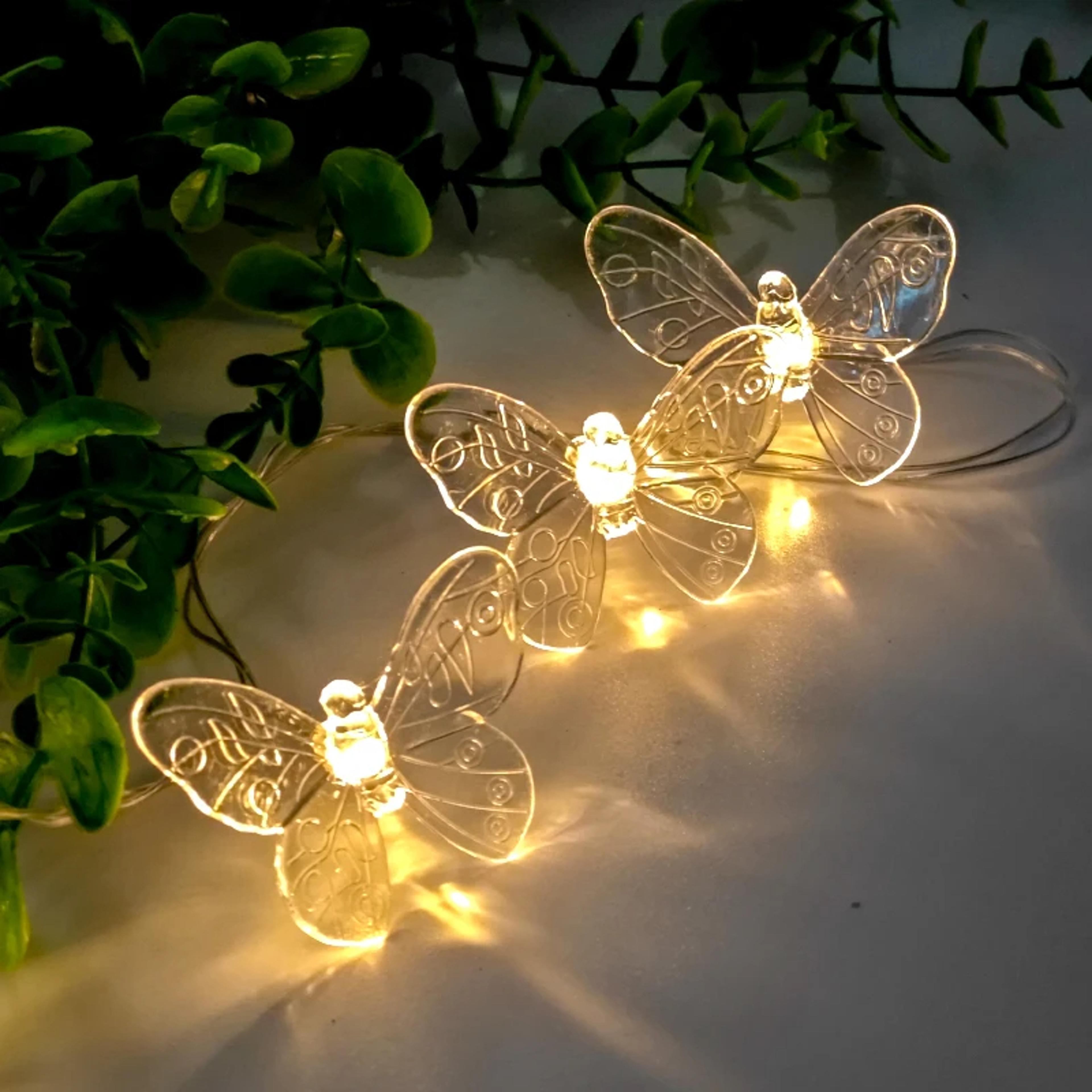 LED Butterfly Light String  Fairy Decorative LED Lights For Home  Party Decorations 1
