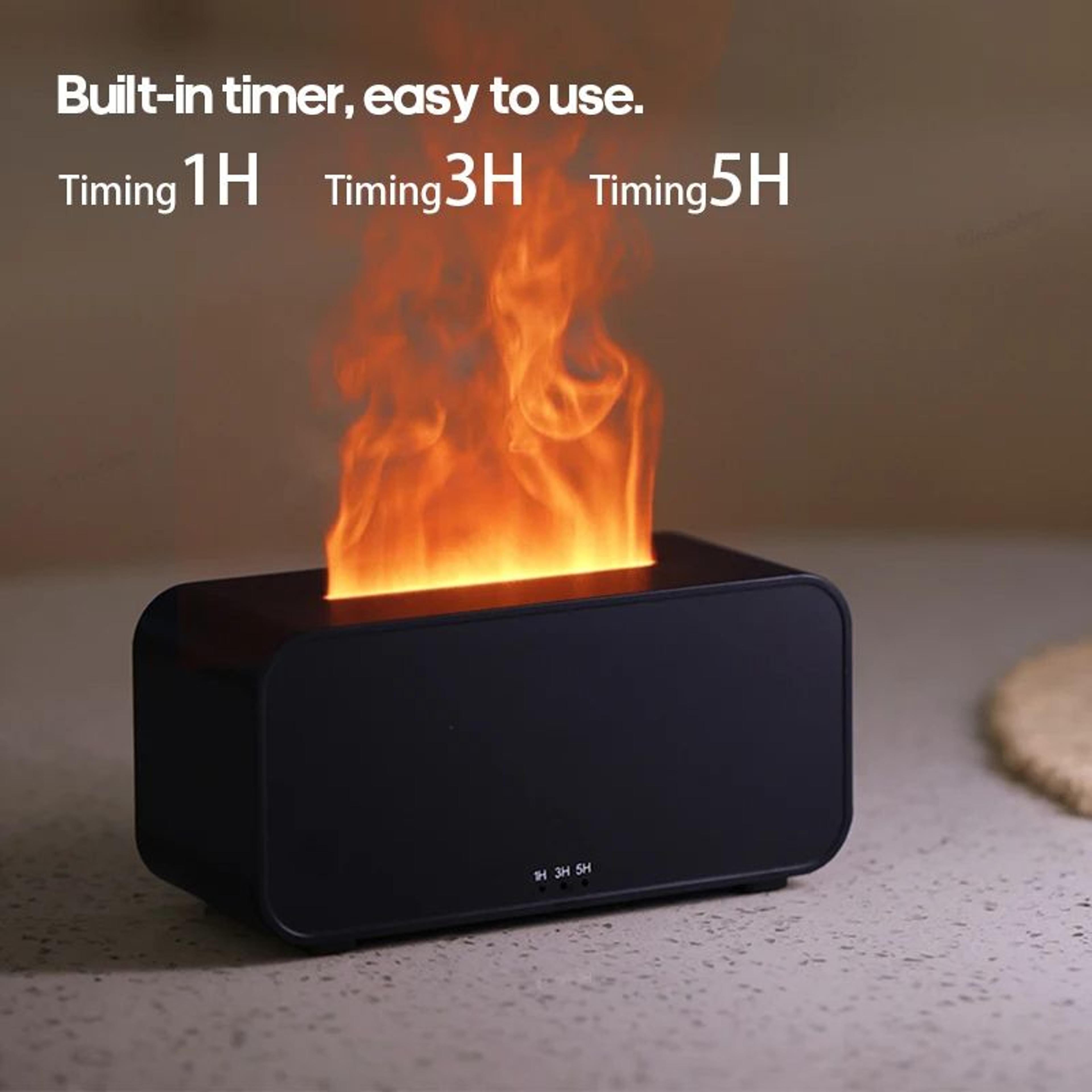 Mini Flame Automatic Fragrance Diffuser Home Humidifier With Led Light 3
