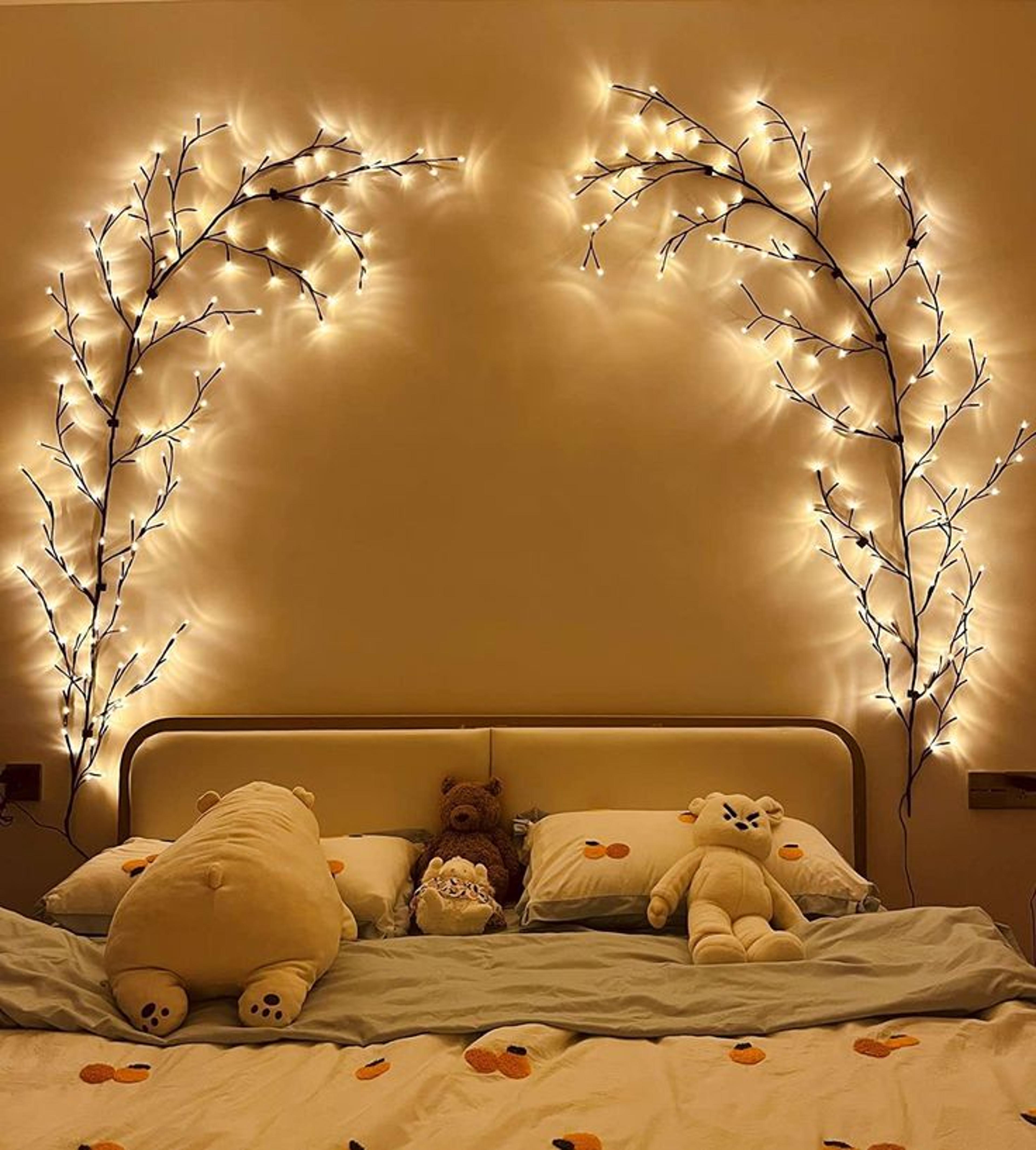 Shiny Magic Willow LED Tree Branch Lamp DIY Festive Tree Vine Light For Home Decoration 3