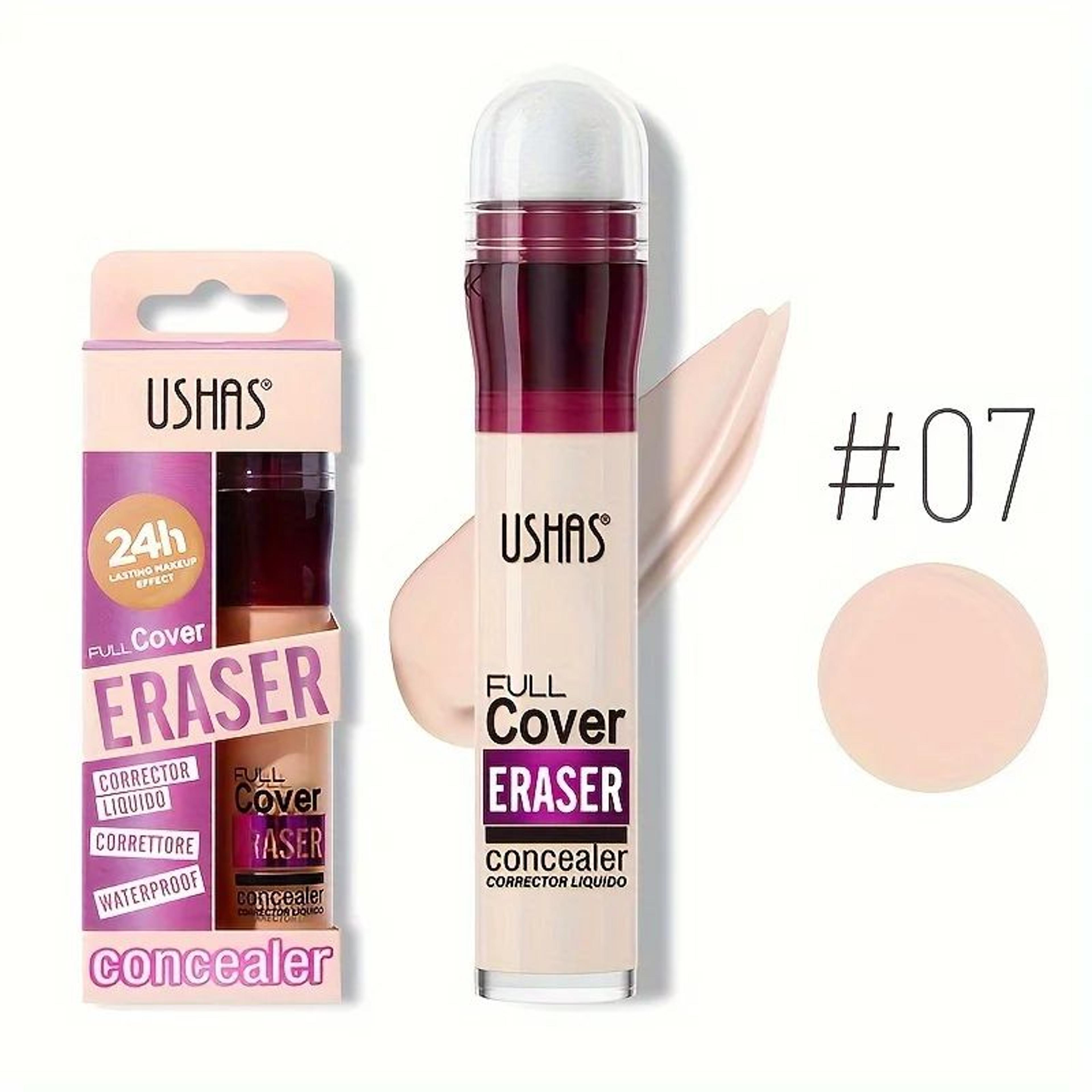 Sponge Head Concealer For Dark Circles  Blemishes Moisturizing Liquid Foundation For Freckles Acne  8