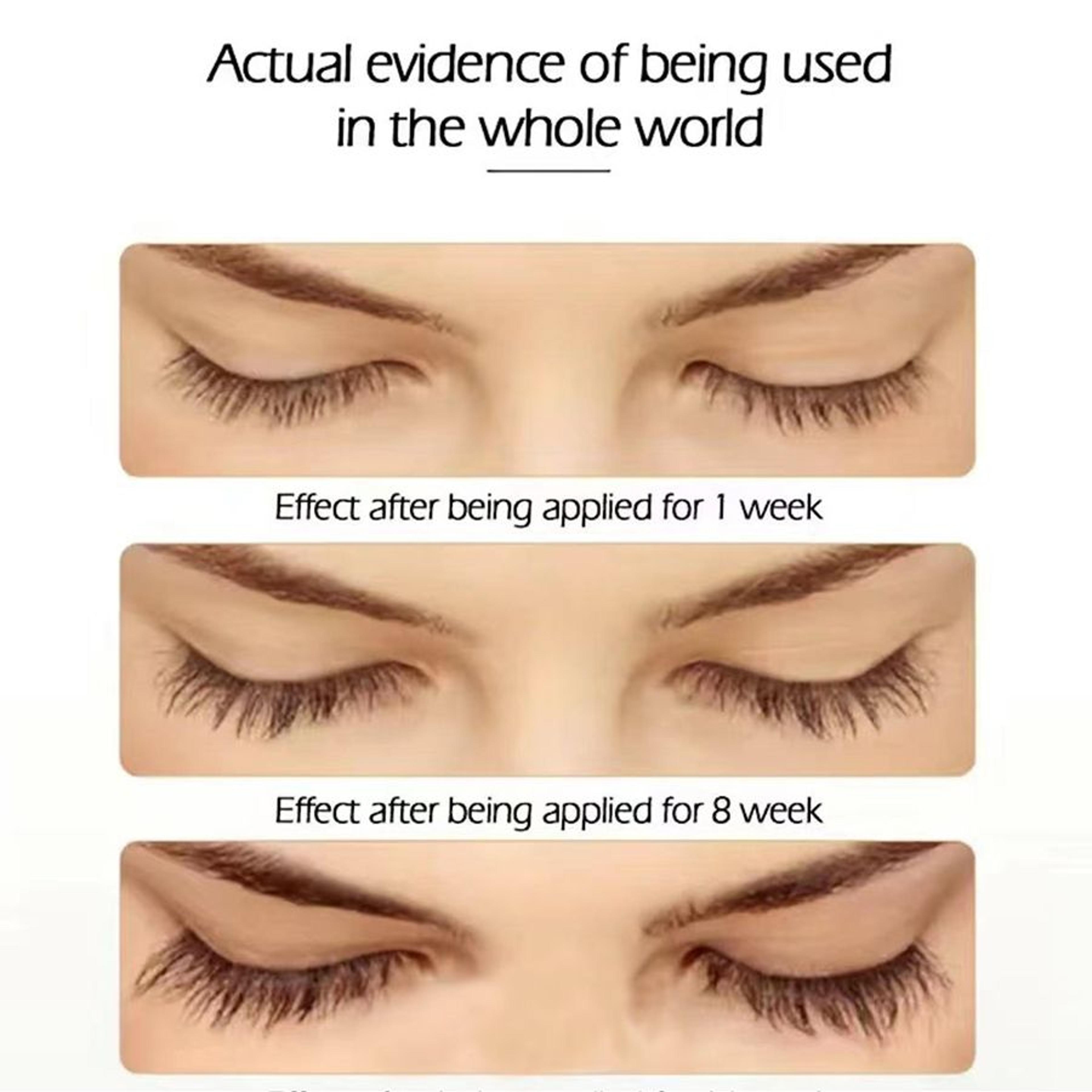 Eyelash  Eyebrow Growth Serum Natural Enhancer for Thicker Fuller Longer Lashes  Eyebrows