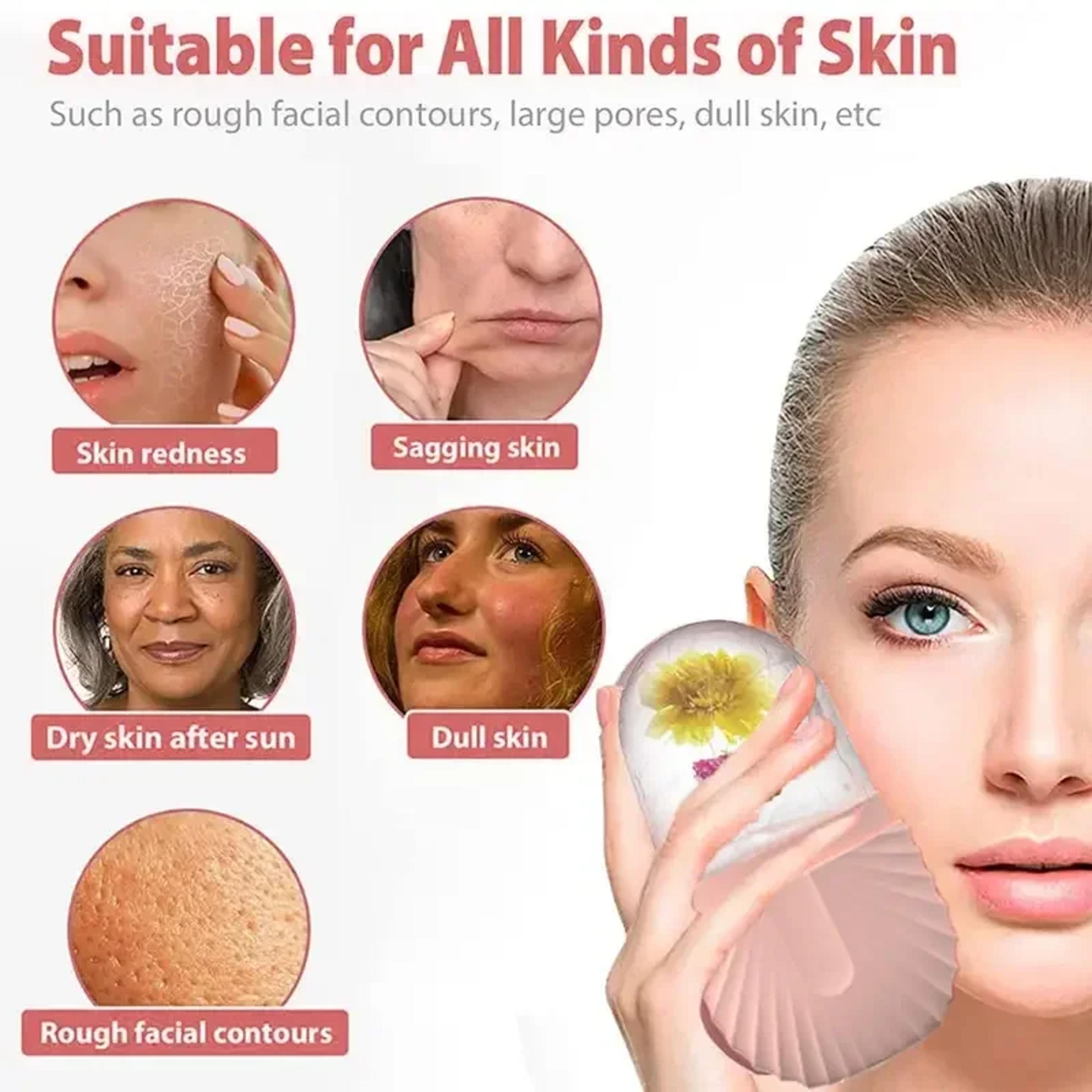 Premium Ice Facial Roller Skin Care Beauty Lifting Contouring Tools Ice Cube Trays  Ice Globe Balls 2