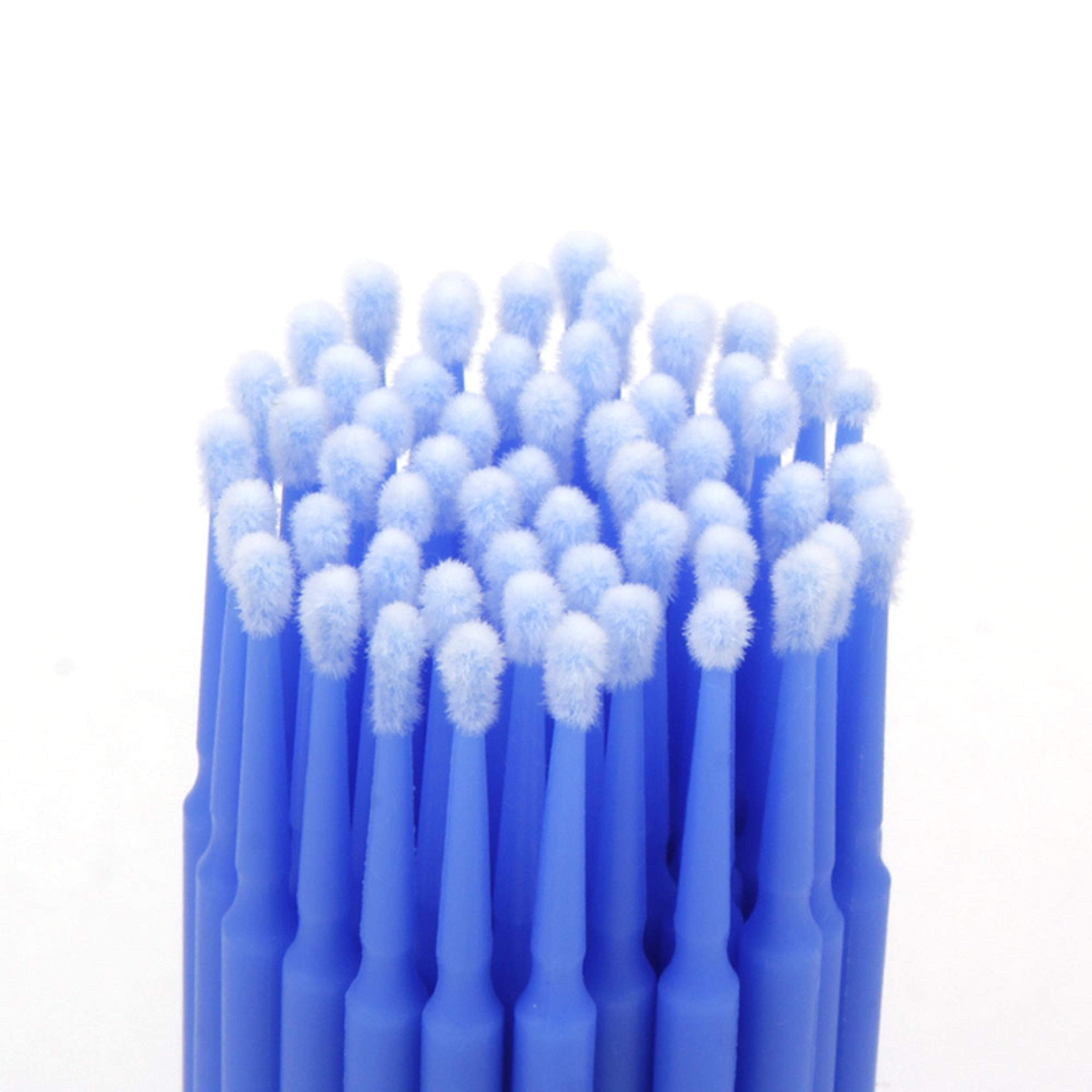 micro brush disposable eyelash brush lash removing swab microbrush for eyelash extension supplies and makeup tools