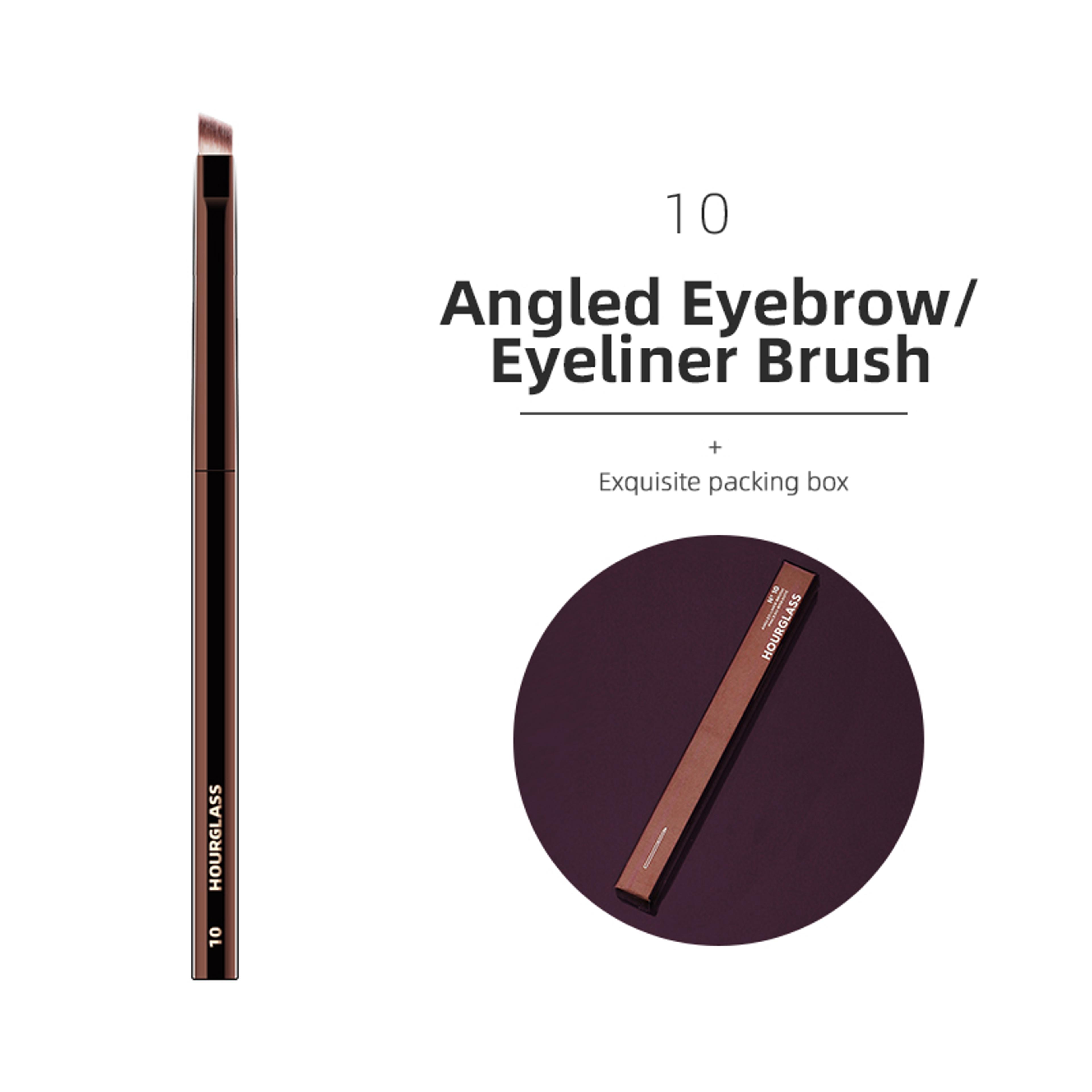 Professional Hourglass Makeup Brushes For Powder Foundation Concealer Blusher Bronzer Eye Shadow Ey 6