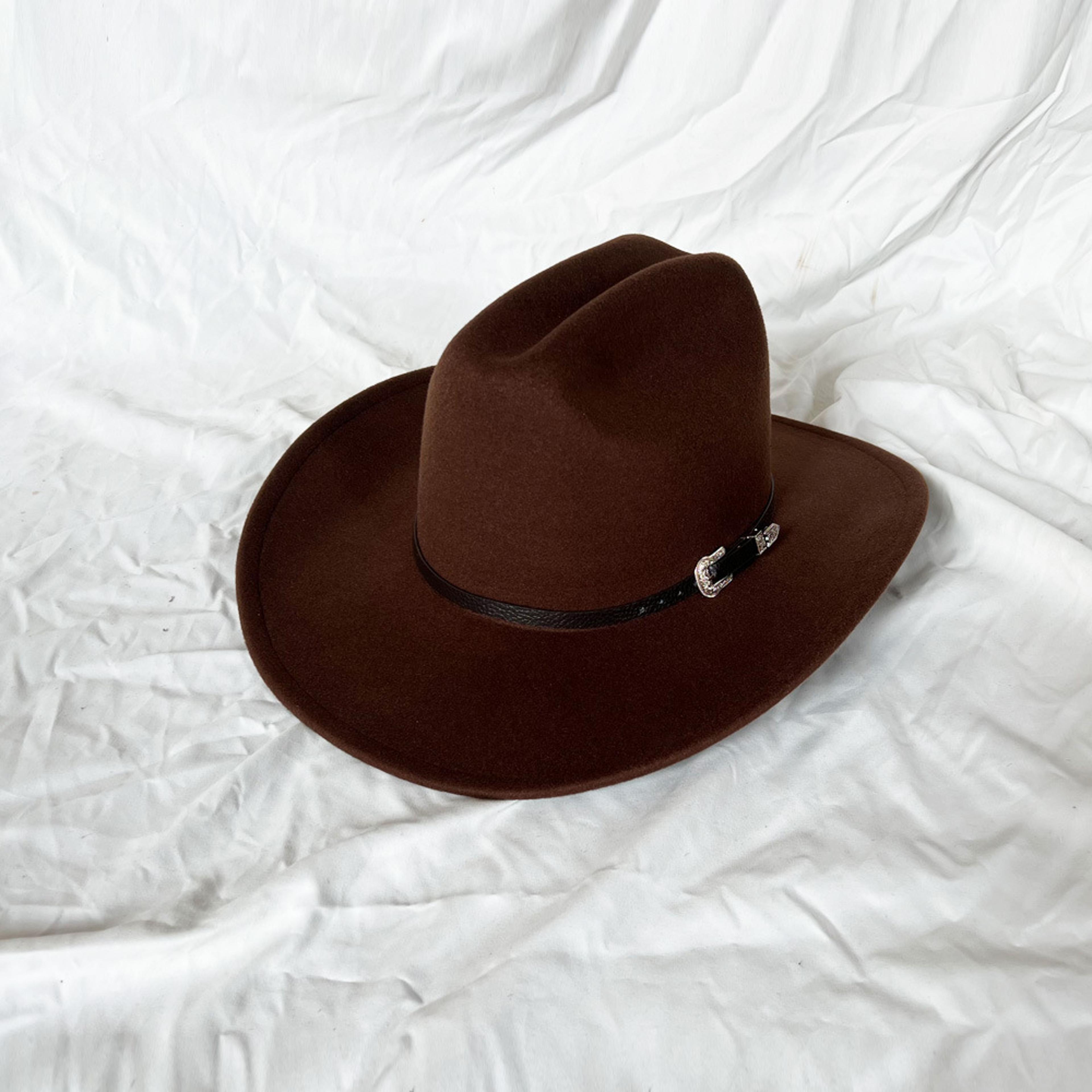 Cowgirl Western Cowboy Hat Vintage Leather Wide Brim Jazz Cap For Men Gentleman Lady Sombrero Style 10