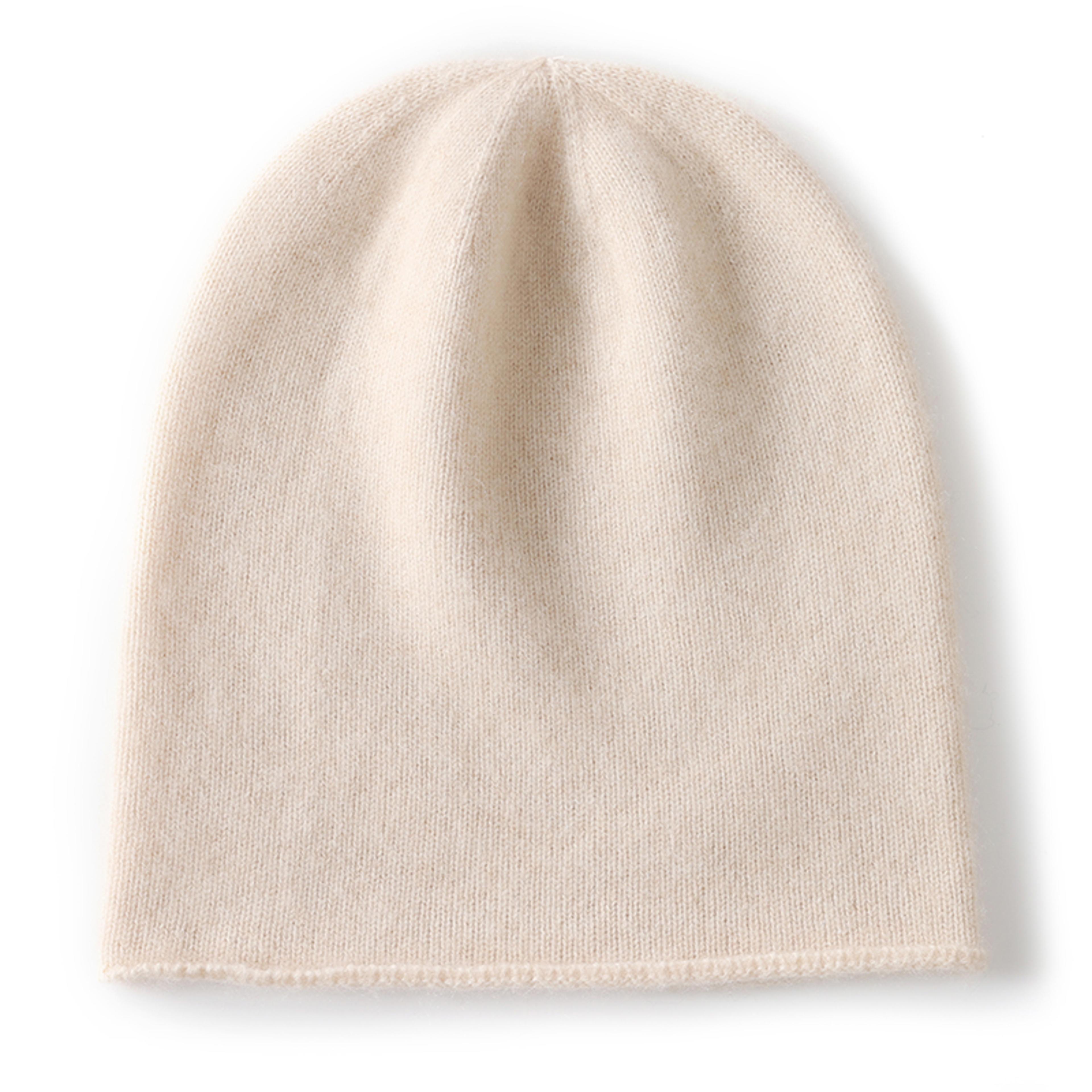 Cashmere Knitted Beanie Hat Winter Unisex Outdoor Casual Cap Solid Color Keep Warm Hedging Hat For  12
