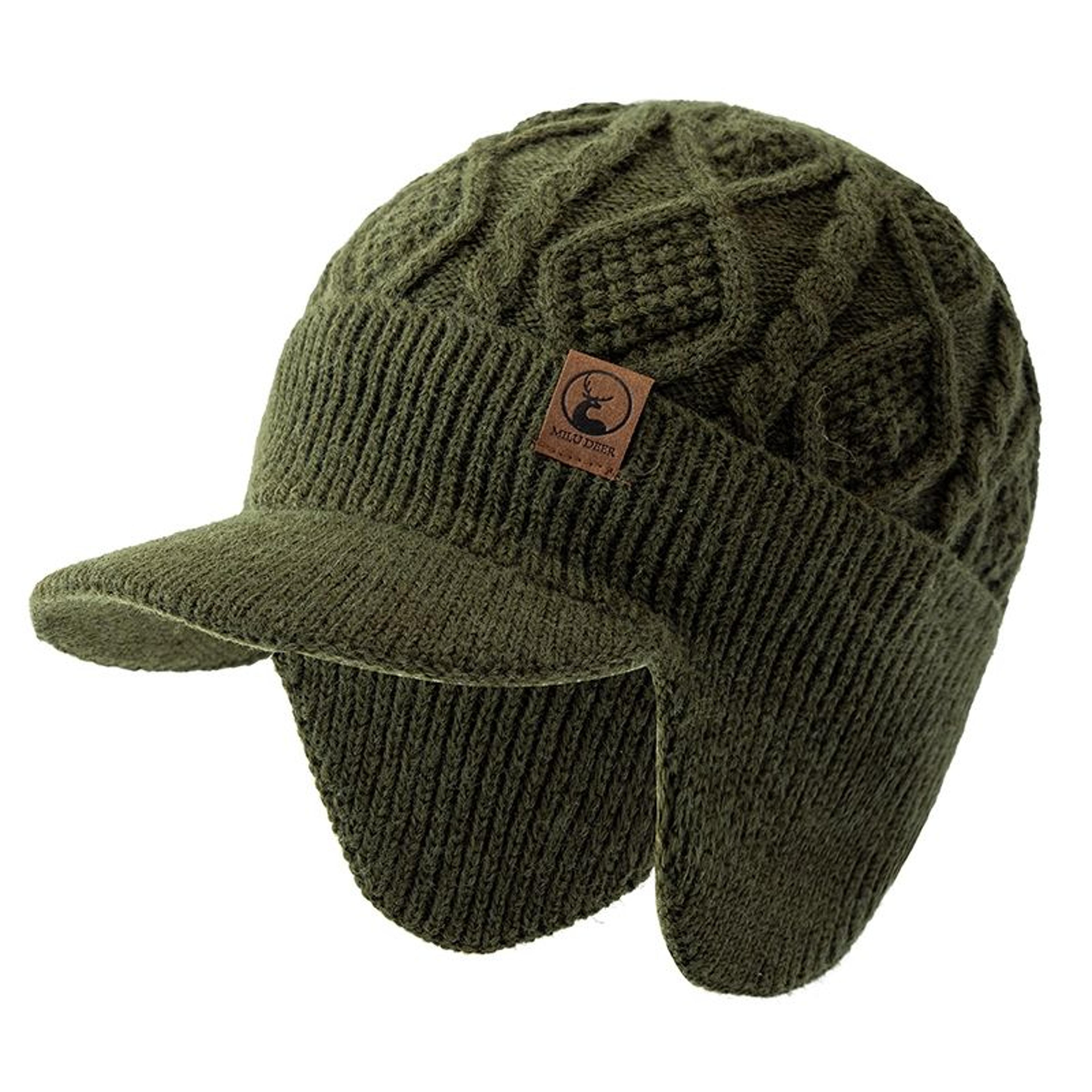 Fur Lined Beanie Hat That Locks In Heat Soft Plush Winter Knit With Ear Coverage 9