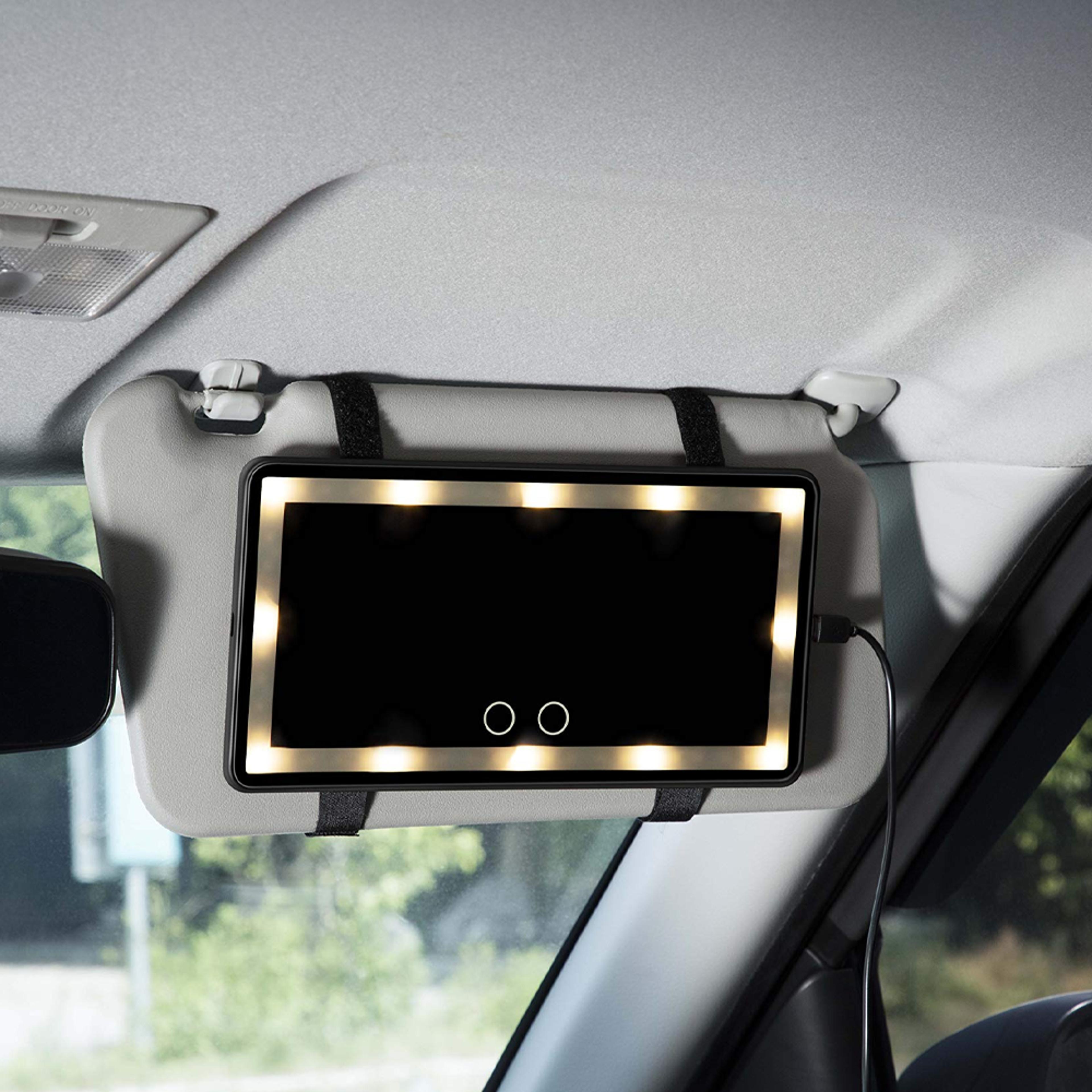 visor vanity mirror