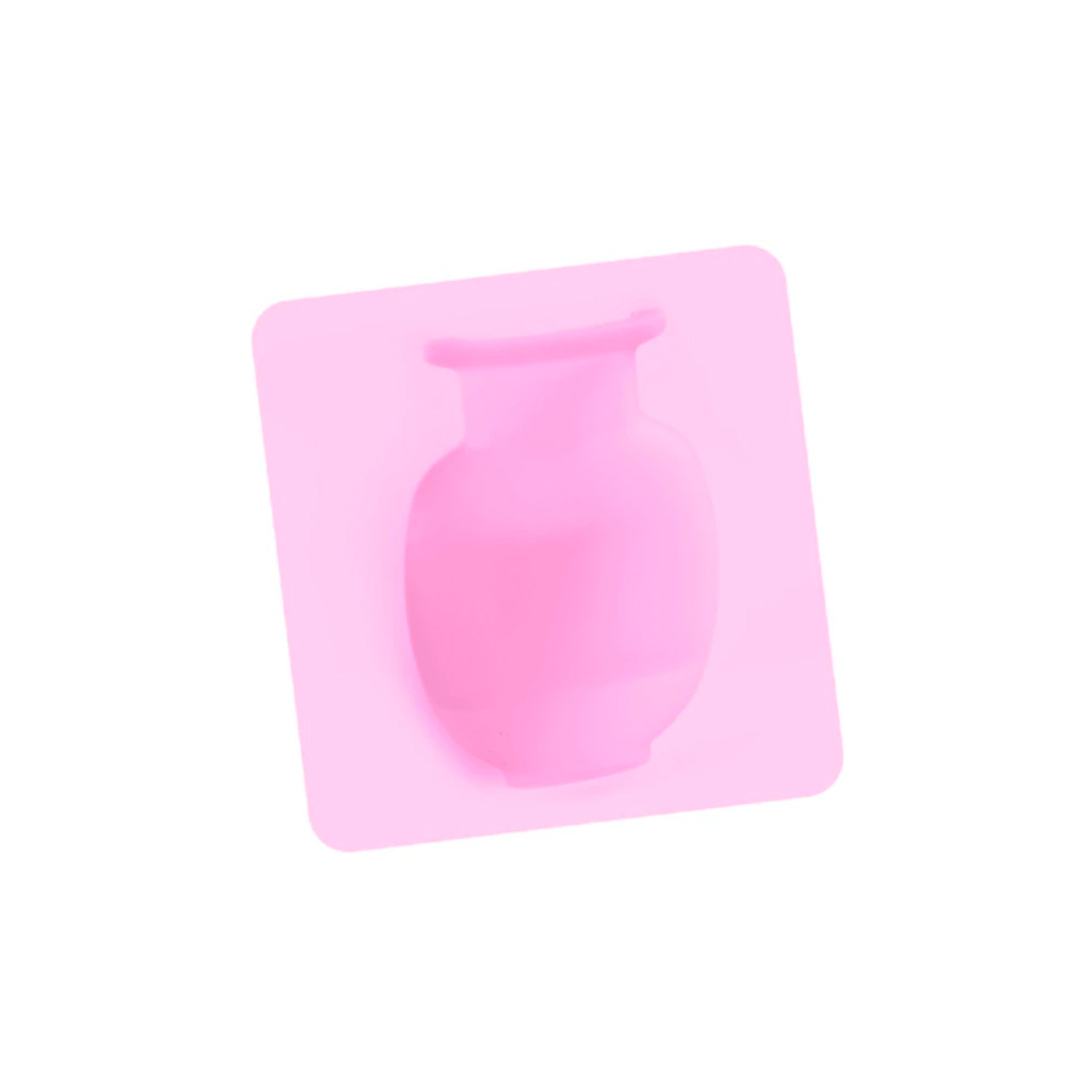 siliconeflowerbottle pink