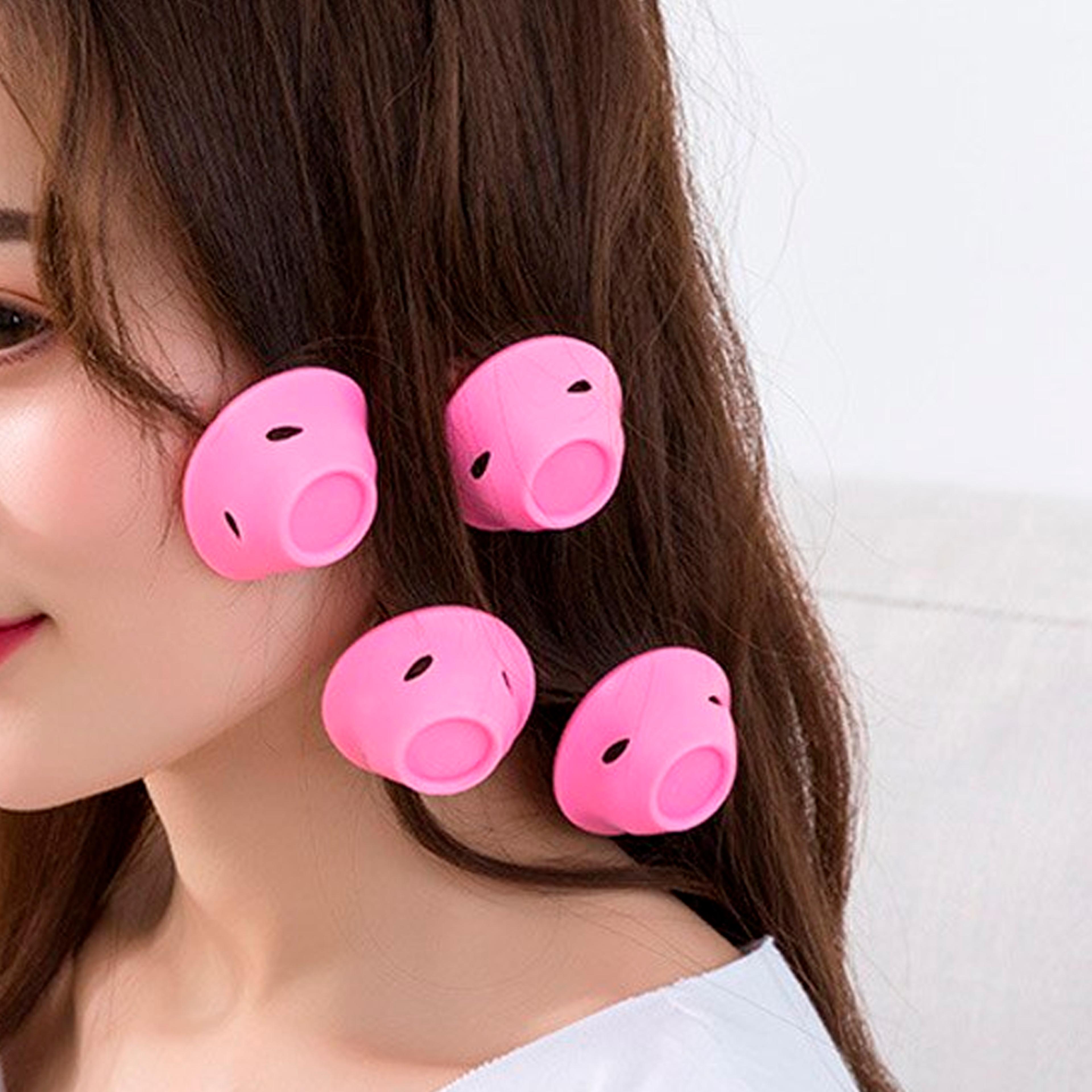 mushroom curlers - heatless hair curlers