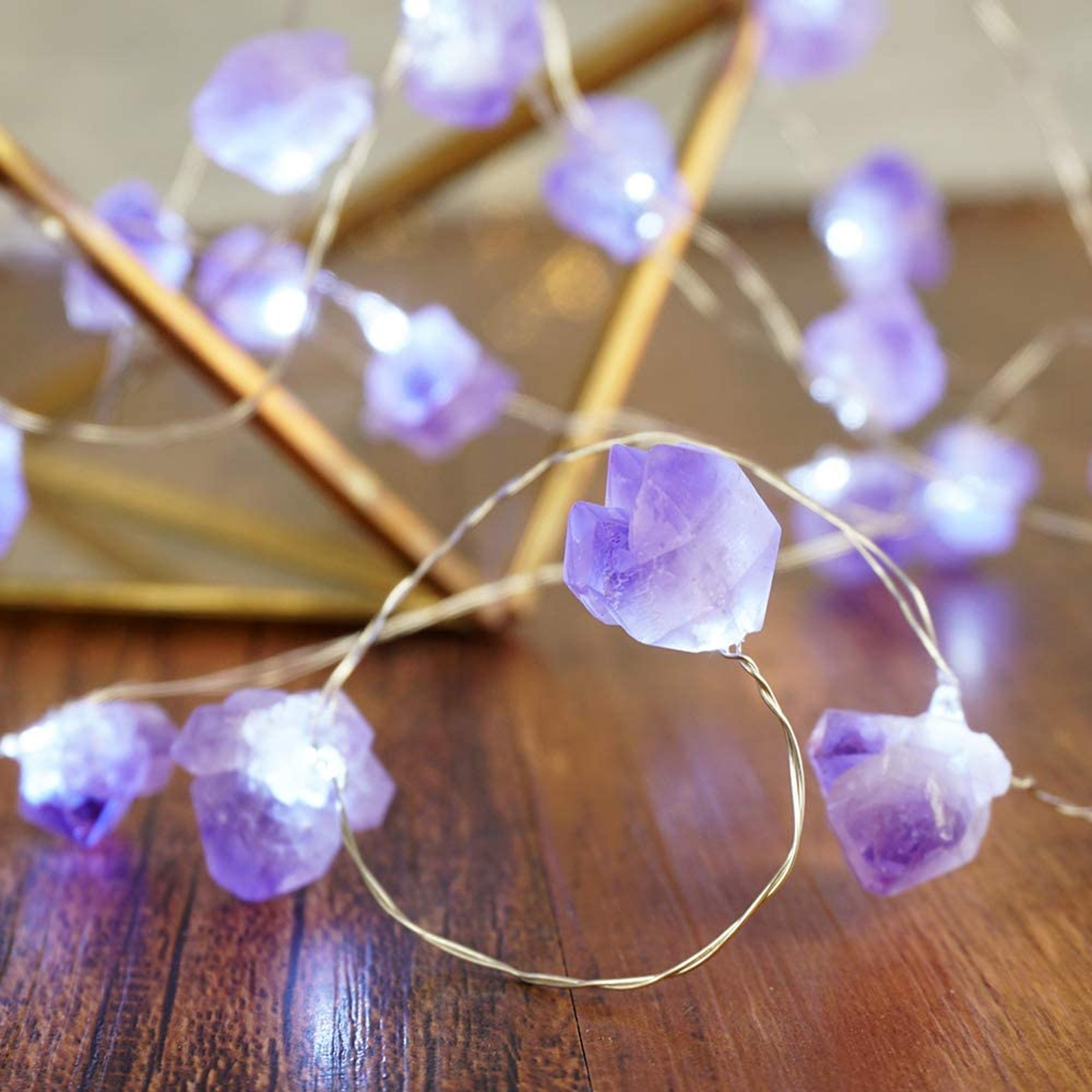 amethystorfluoriterawcrystalstringlights4png