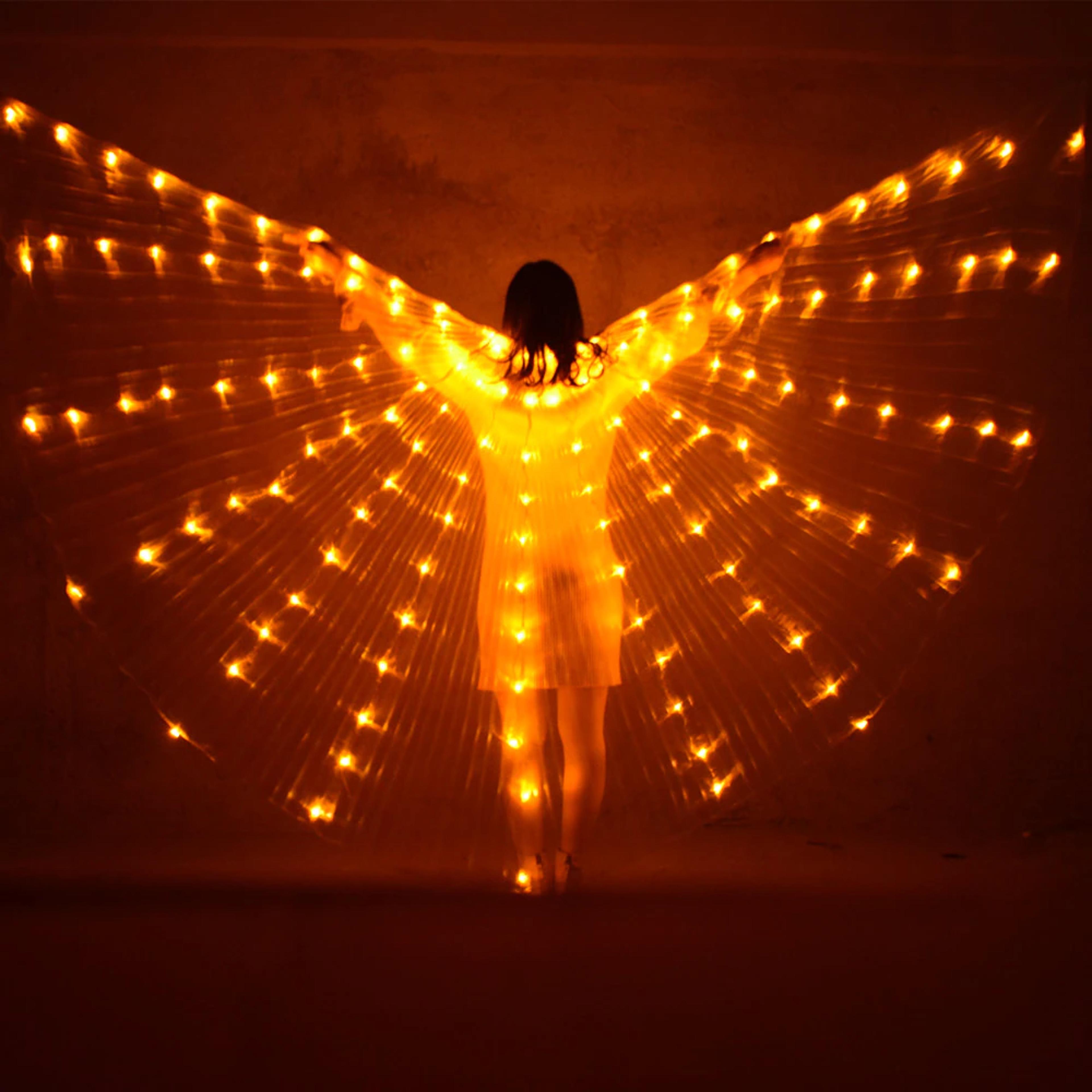 Ecofriendly LED costumes with rechargeable batteries