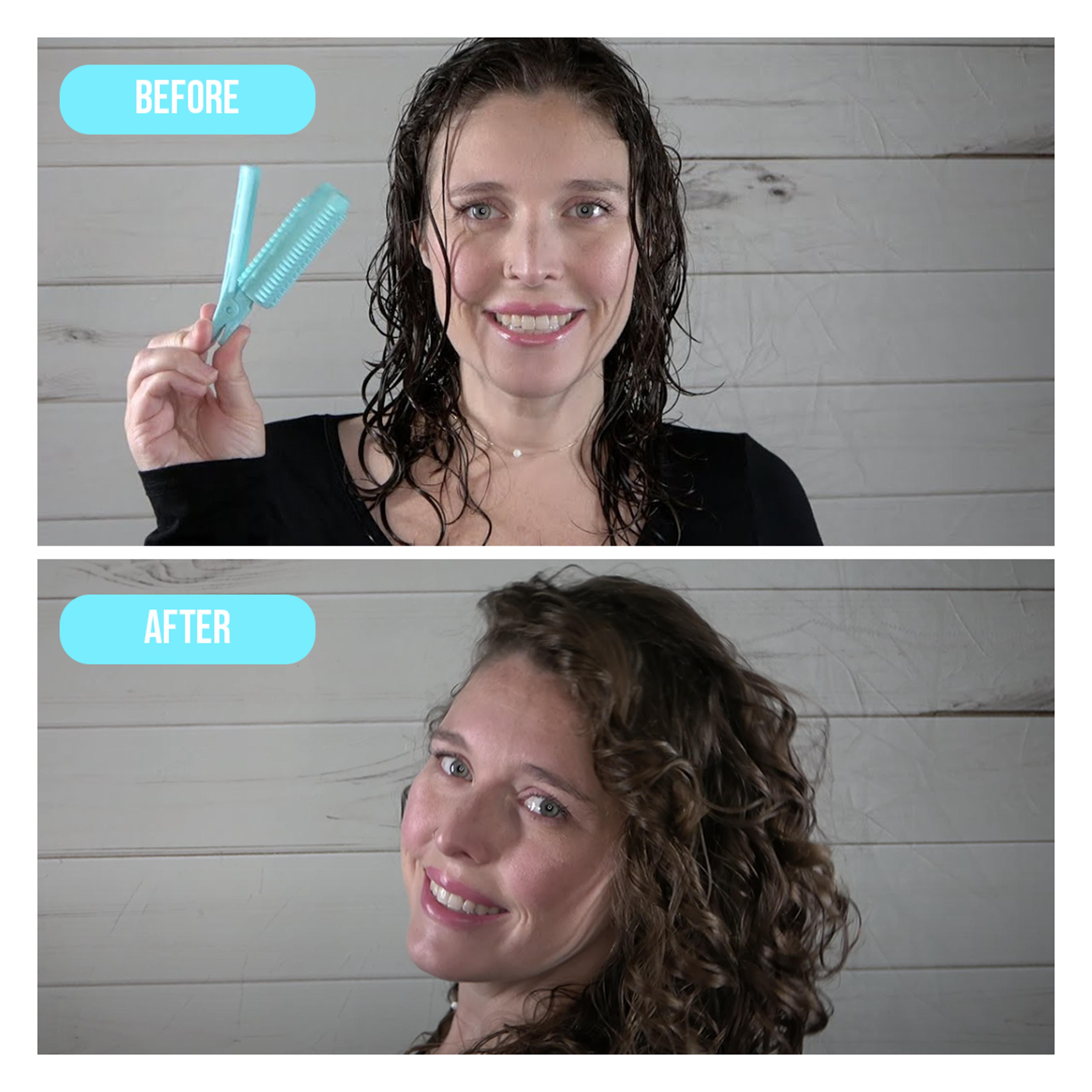 Instant Hair Volumizing Clip Teal 3