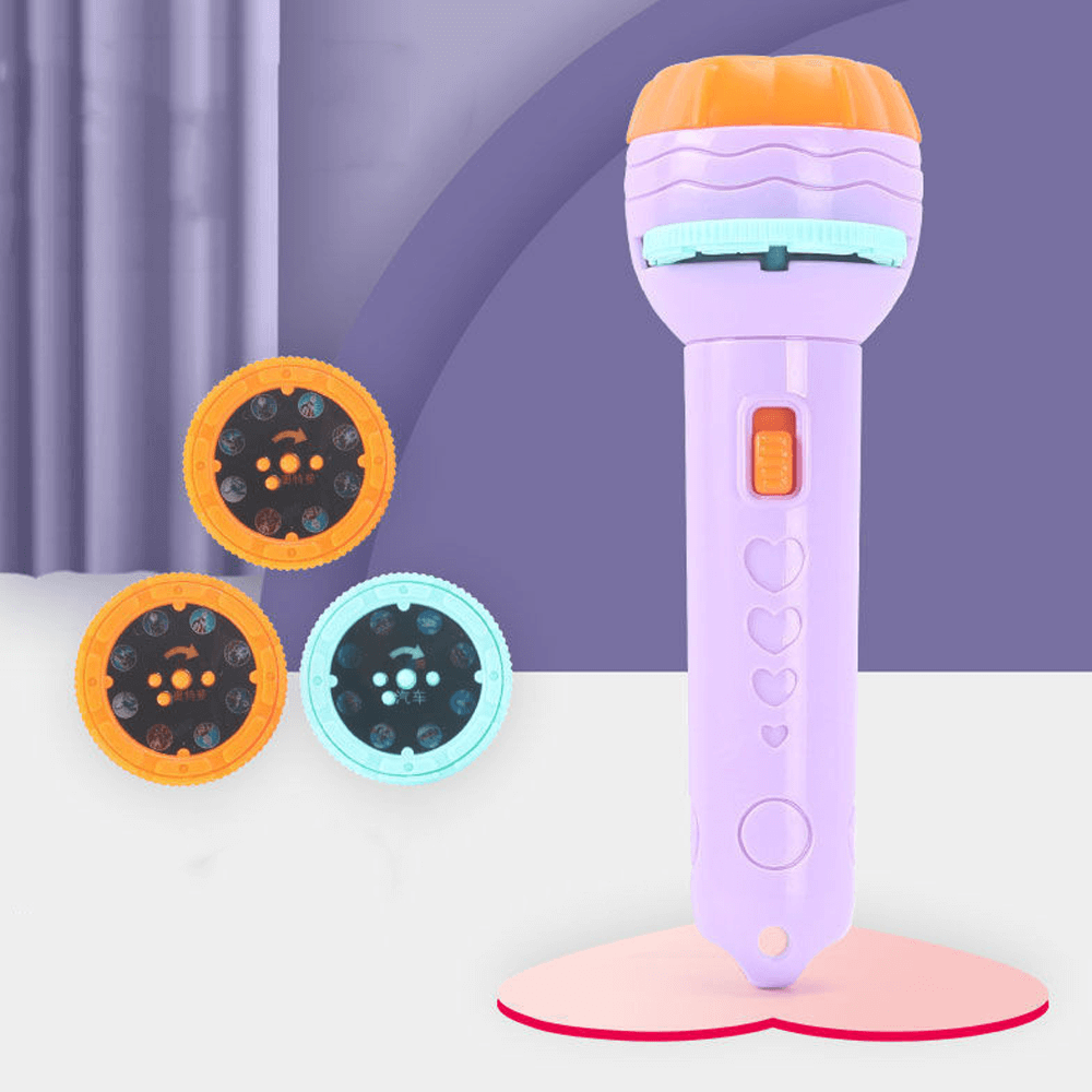 Educational story projector toy for preschoolers