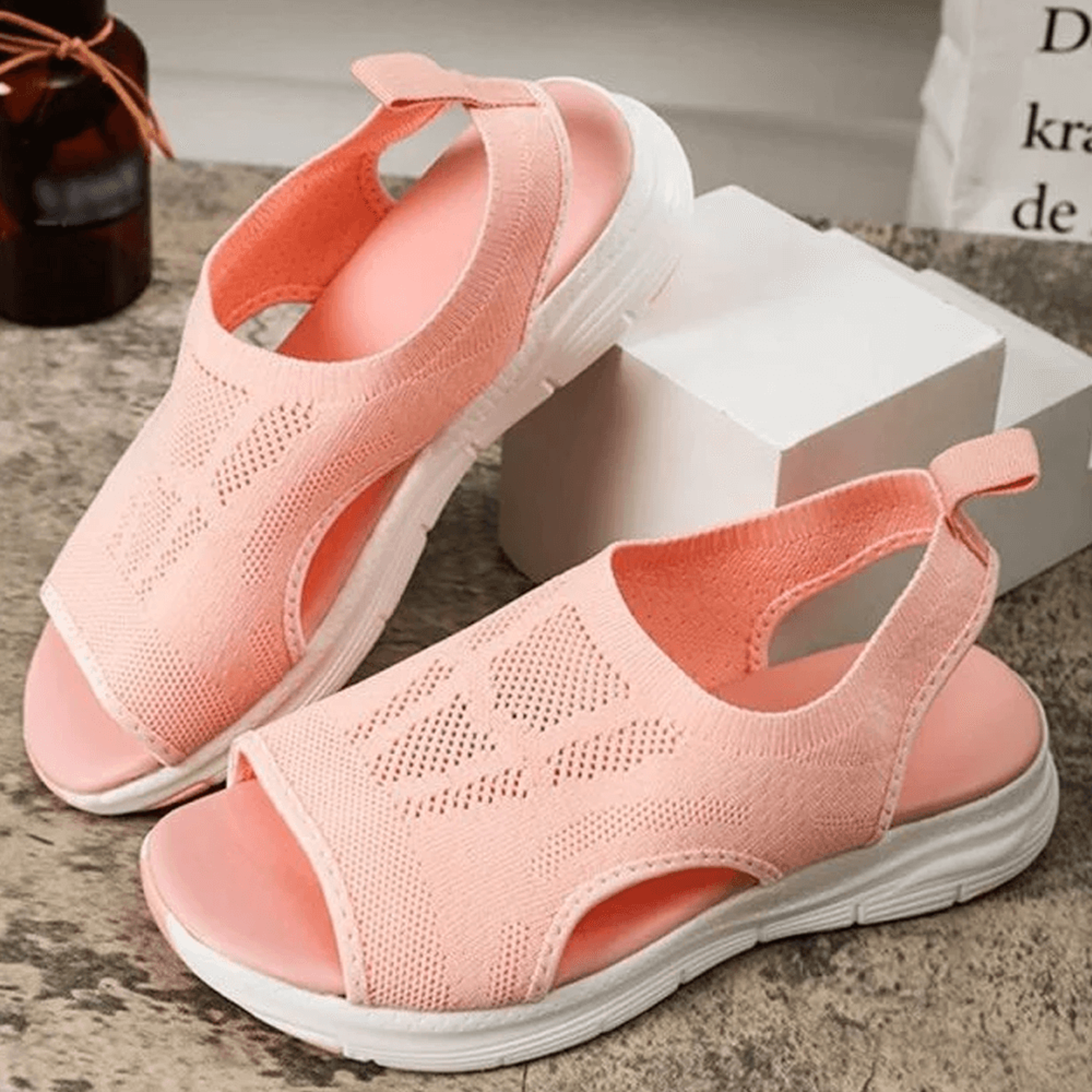 Comfortable orthotic sport sandals for active women