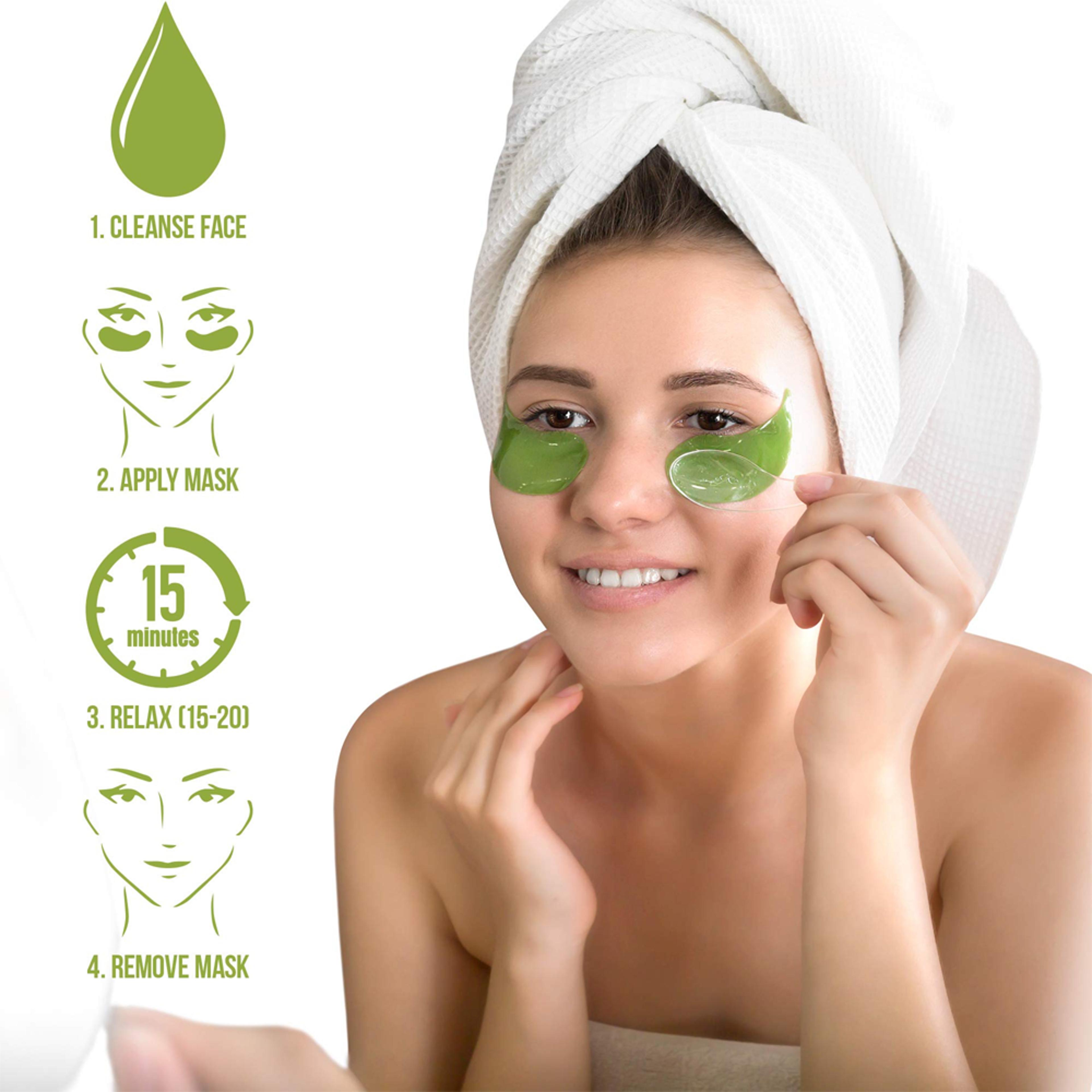 Affordable seaweed hydrating eye masks