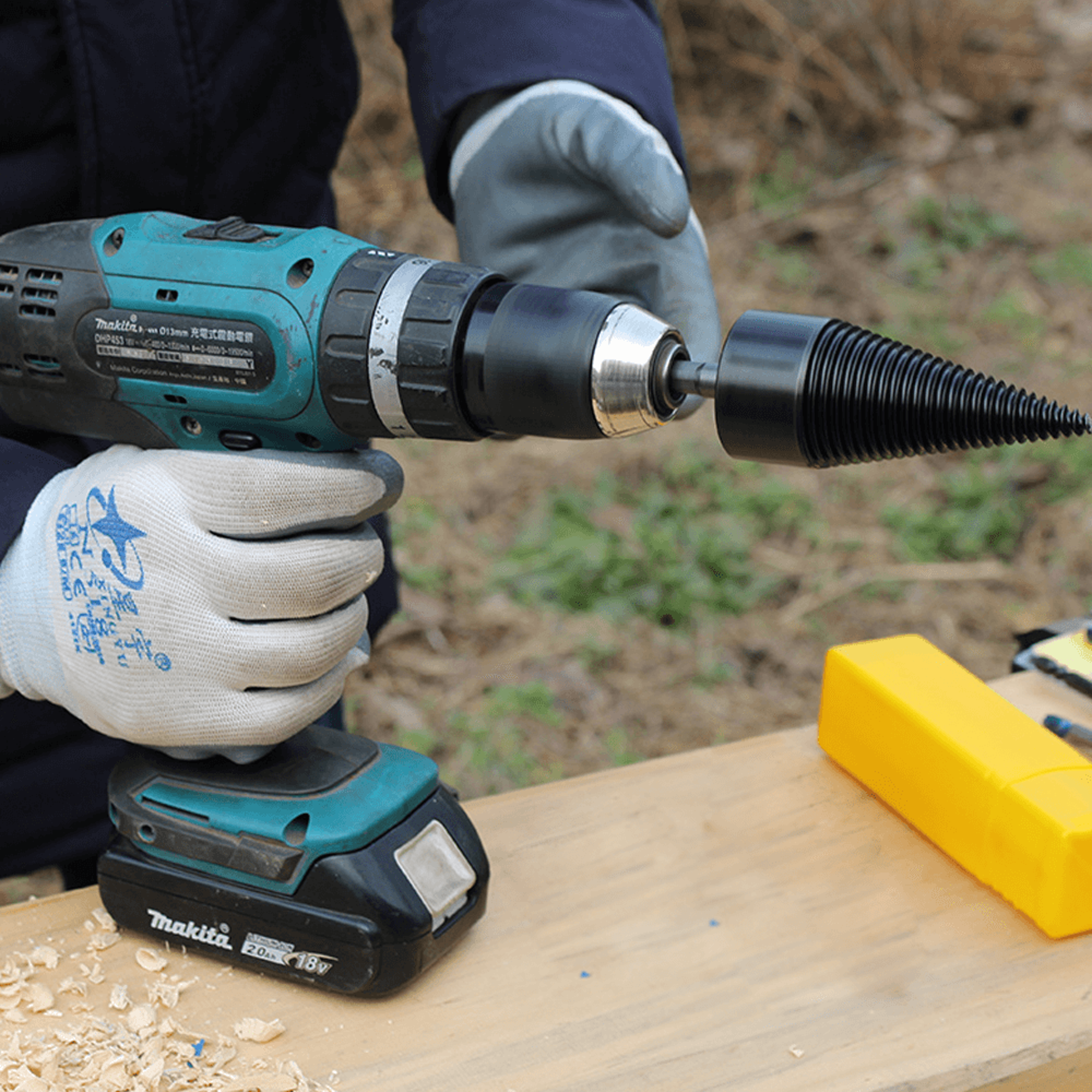 hex shank firewood drill bit