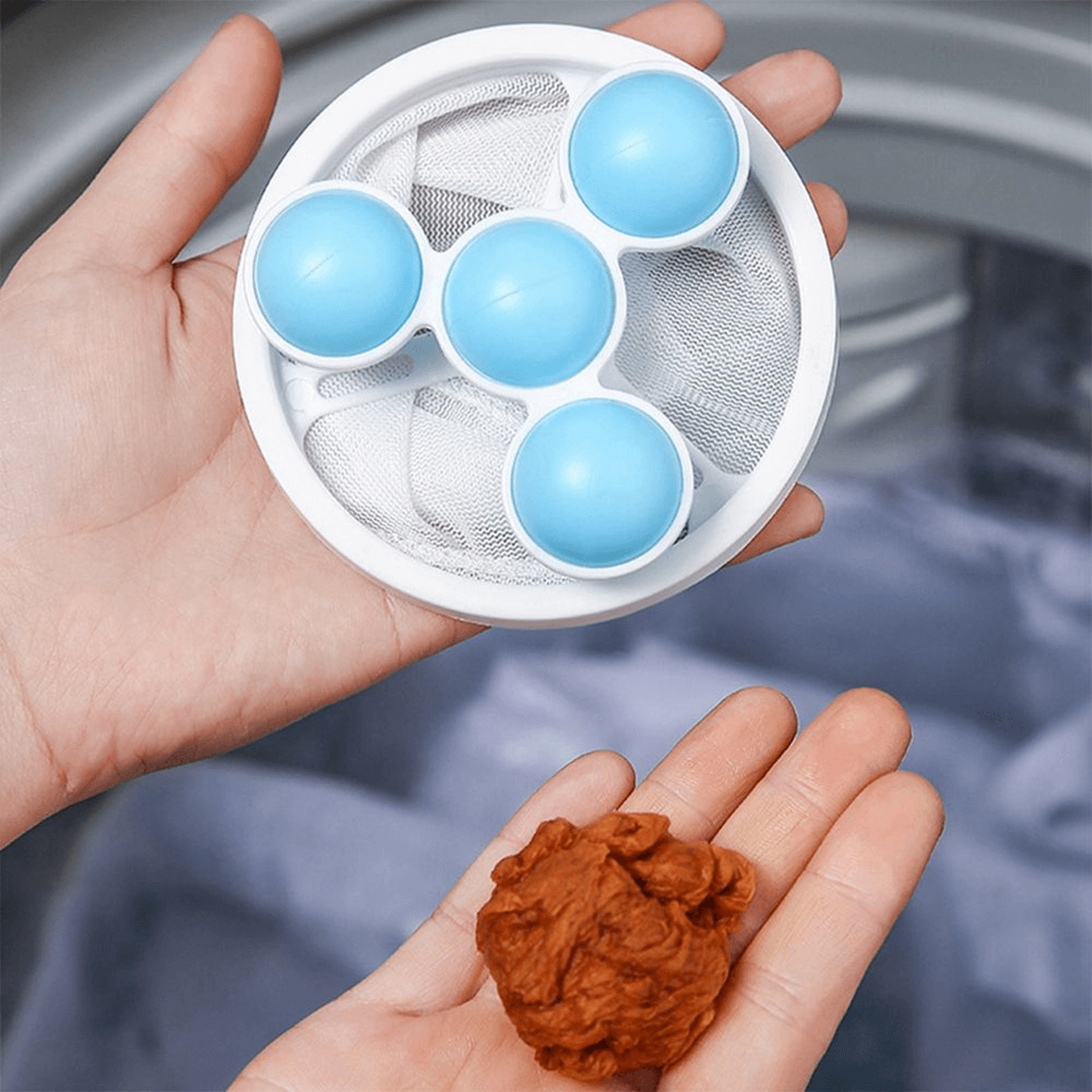 gyroscopic washer filter