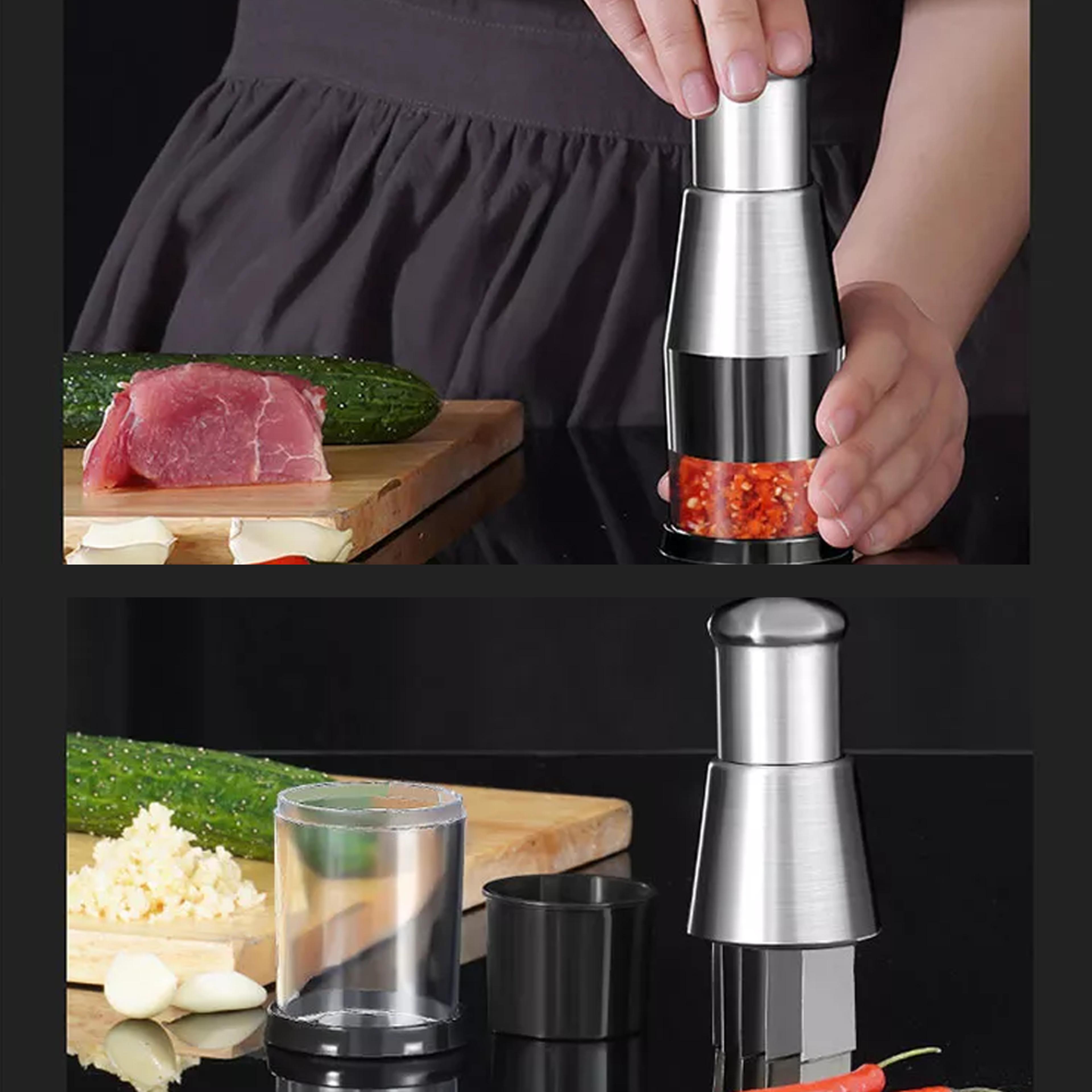 Pressed Garlic Chopper
