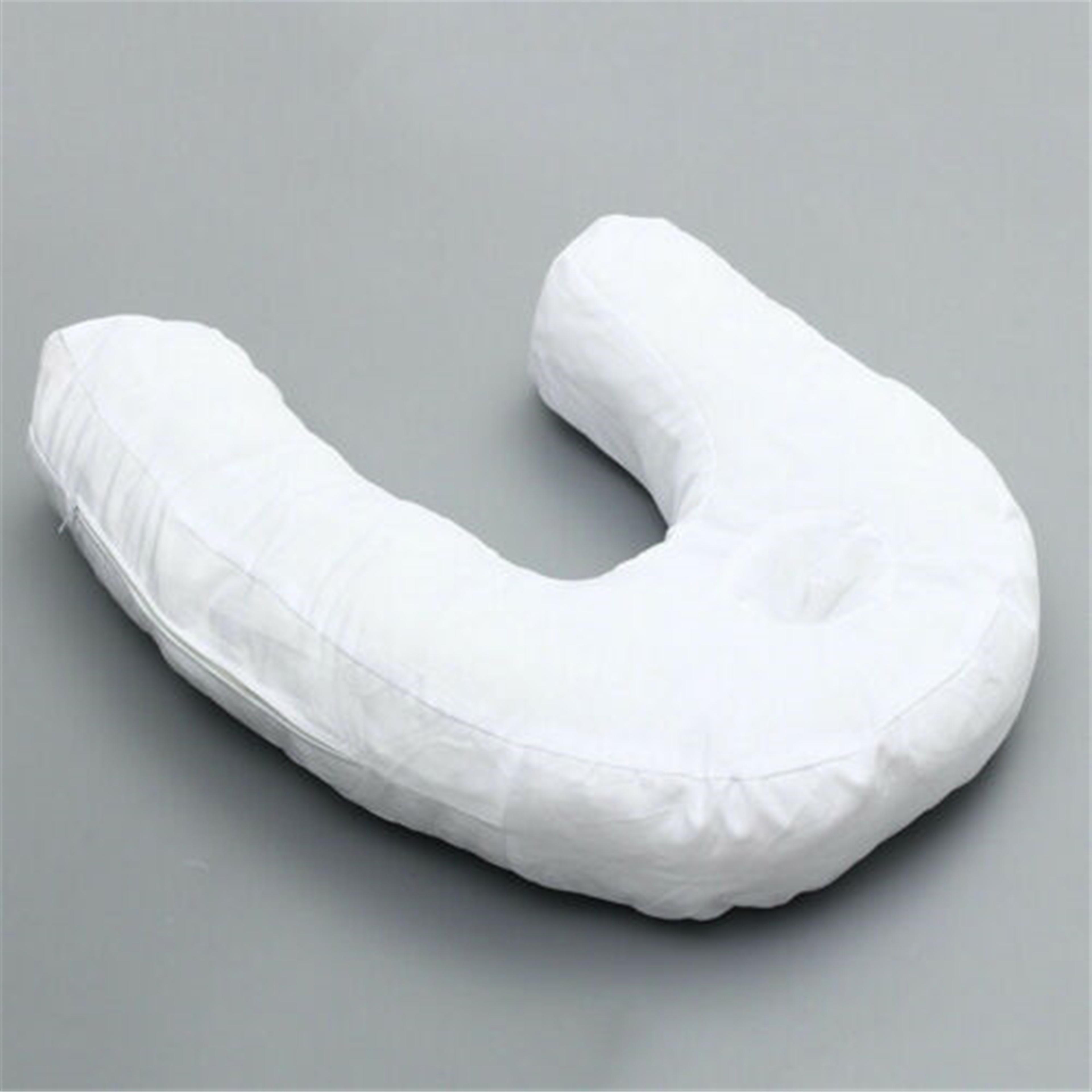 Versatile orthopedic pillow for back and side sleepers