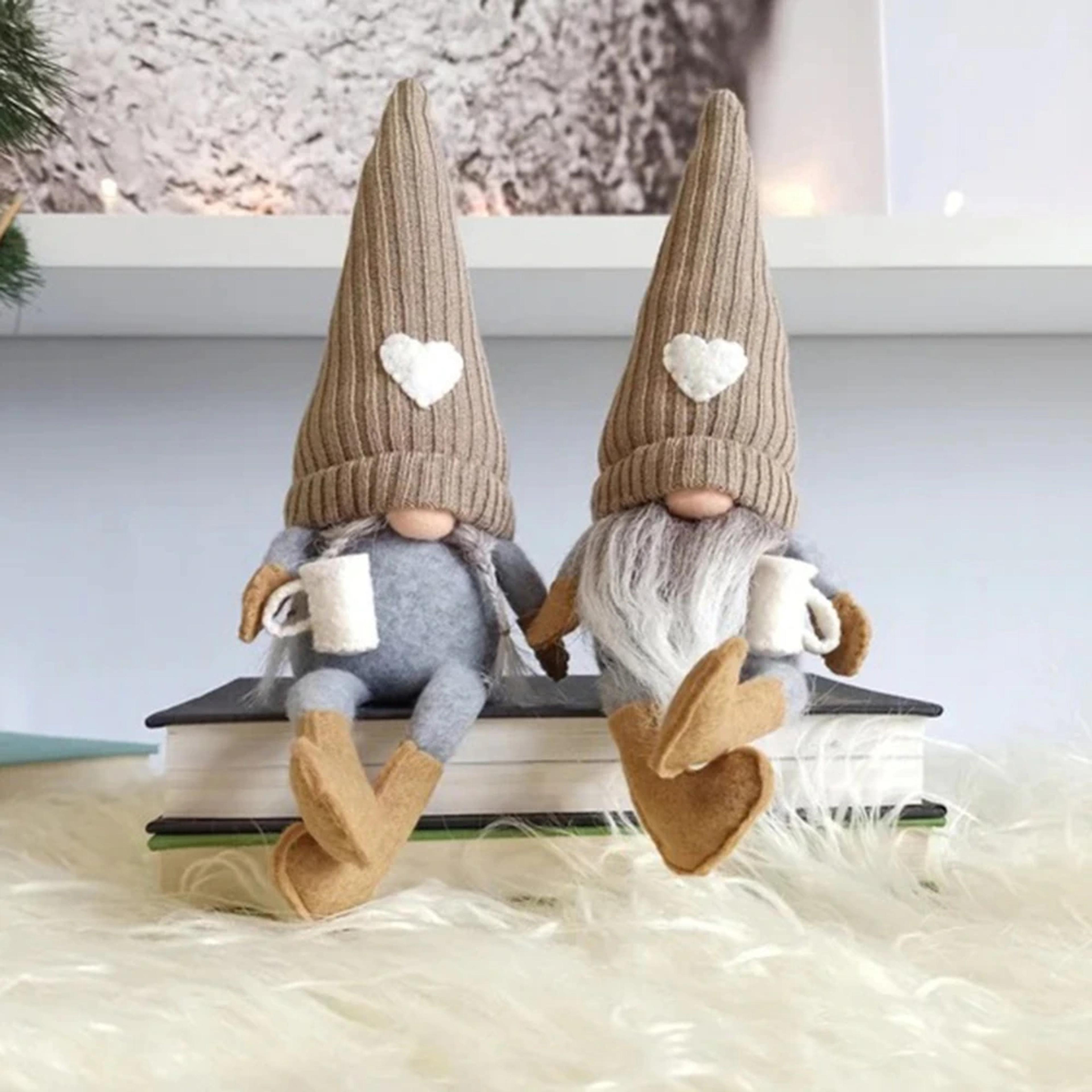 unique handcrafted coffee gnome home decor