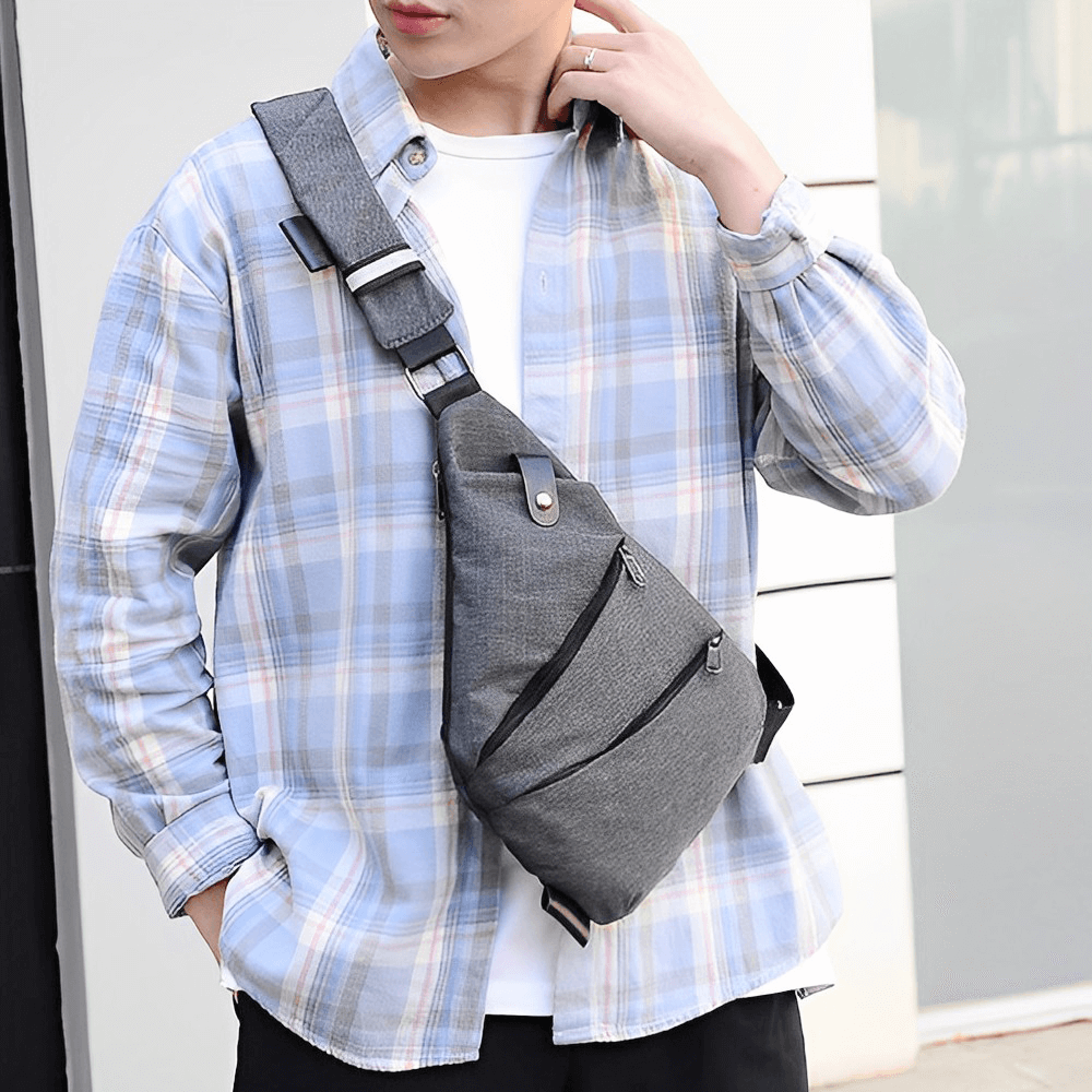 crossbody sling backpack