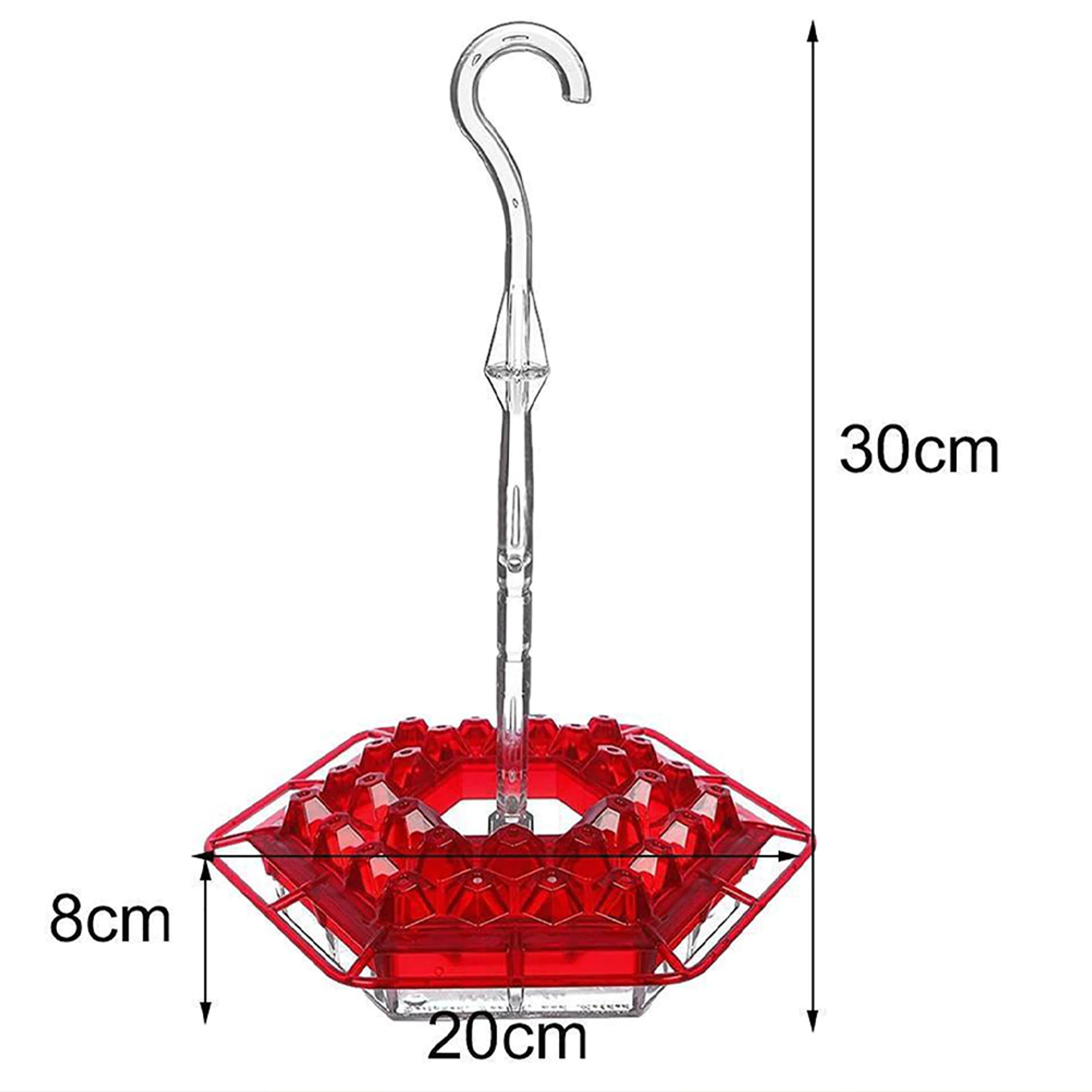 Toprated hummingbird feeder with multiple tubes
