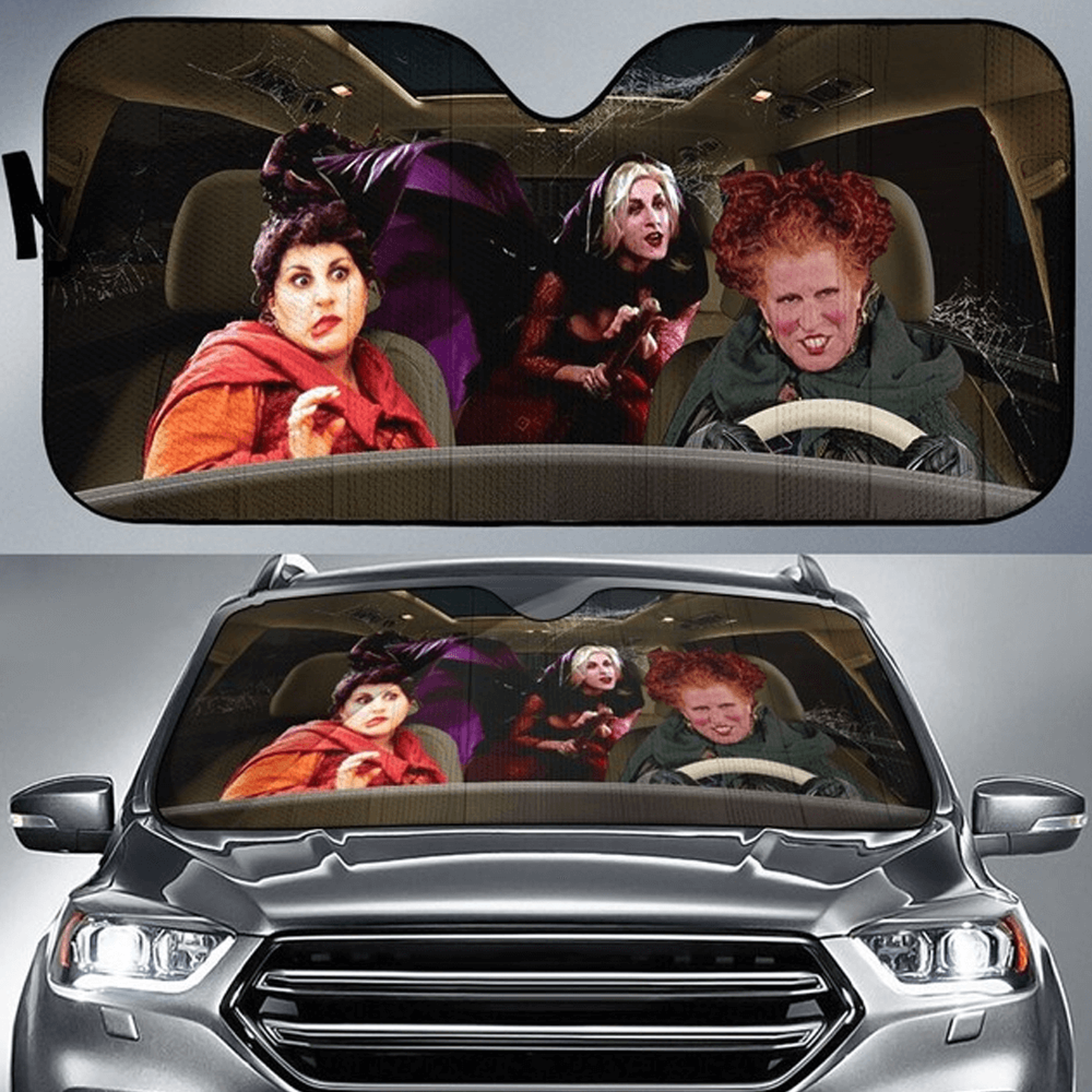 Sanderson Sisters Car Sun Shade 1