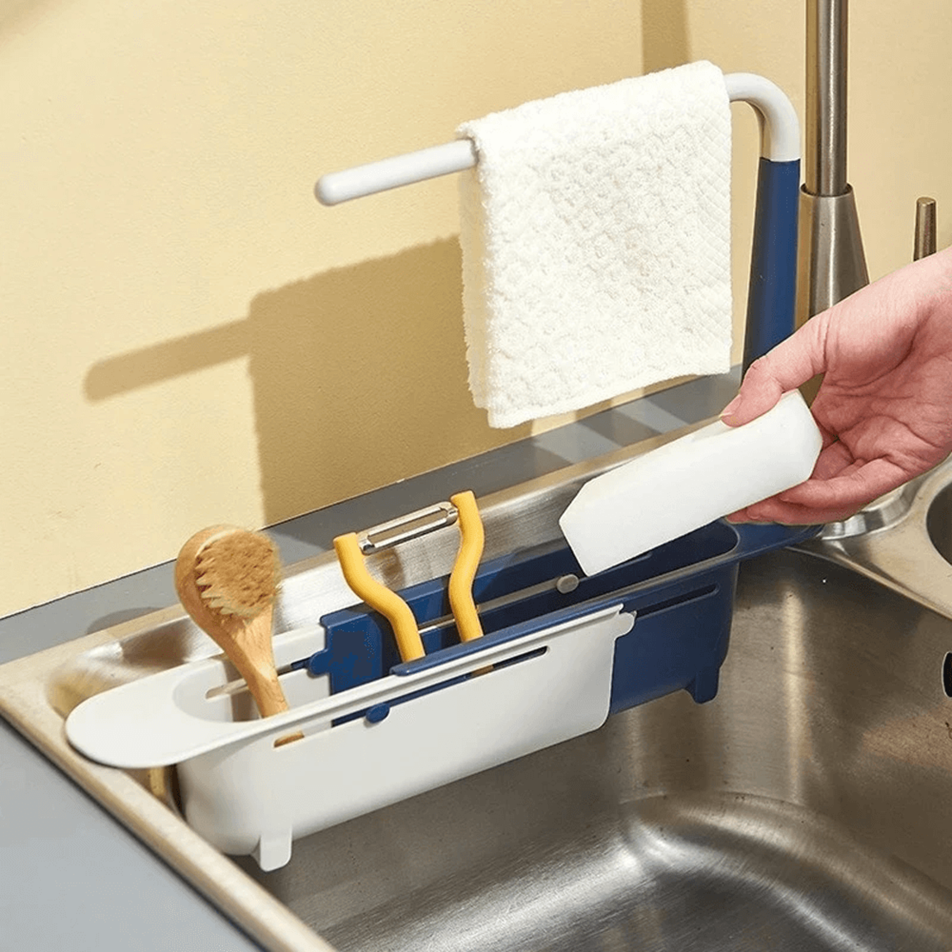 Expandable Storage Drain Basket