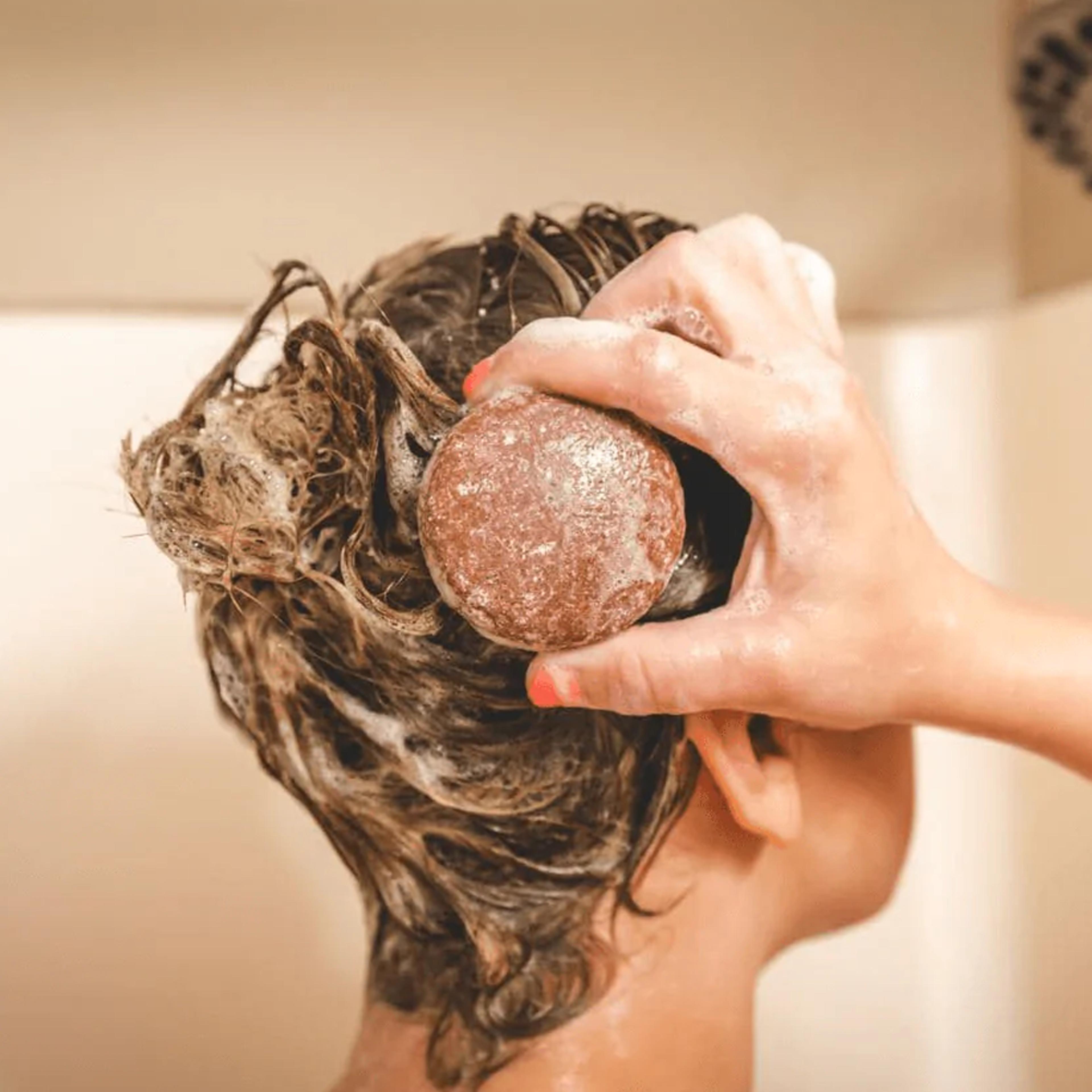 upgraded darkening all-natural shampoo bar