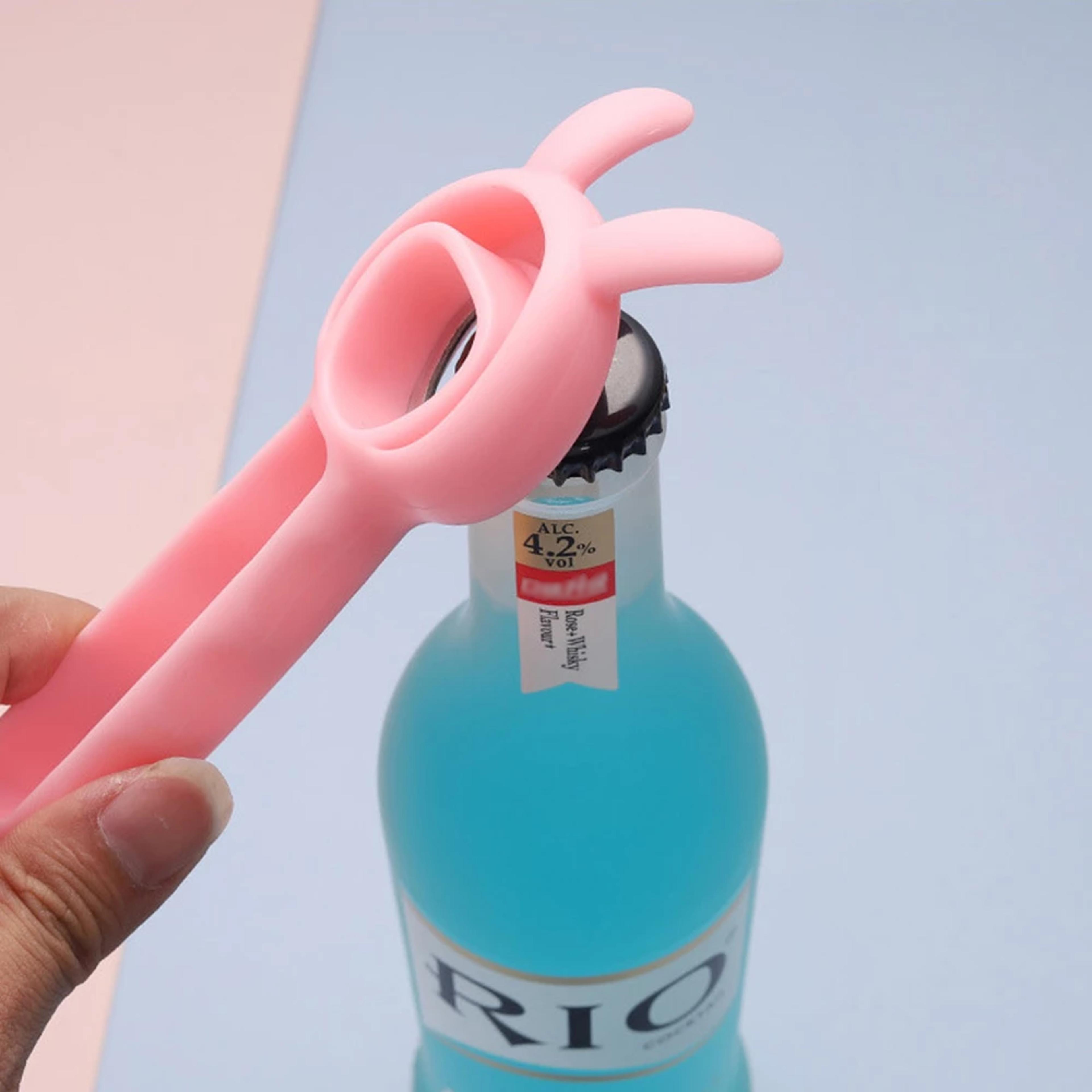 multifunctional 4-in-1 bottle opener