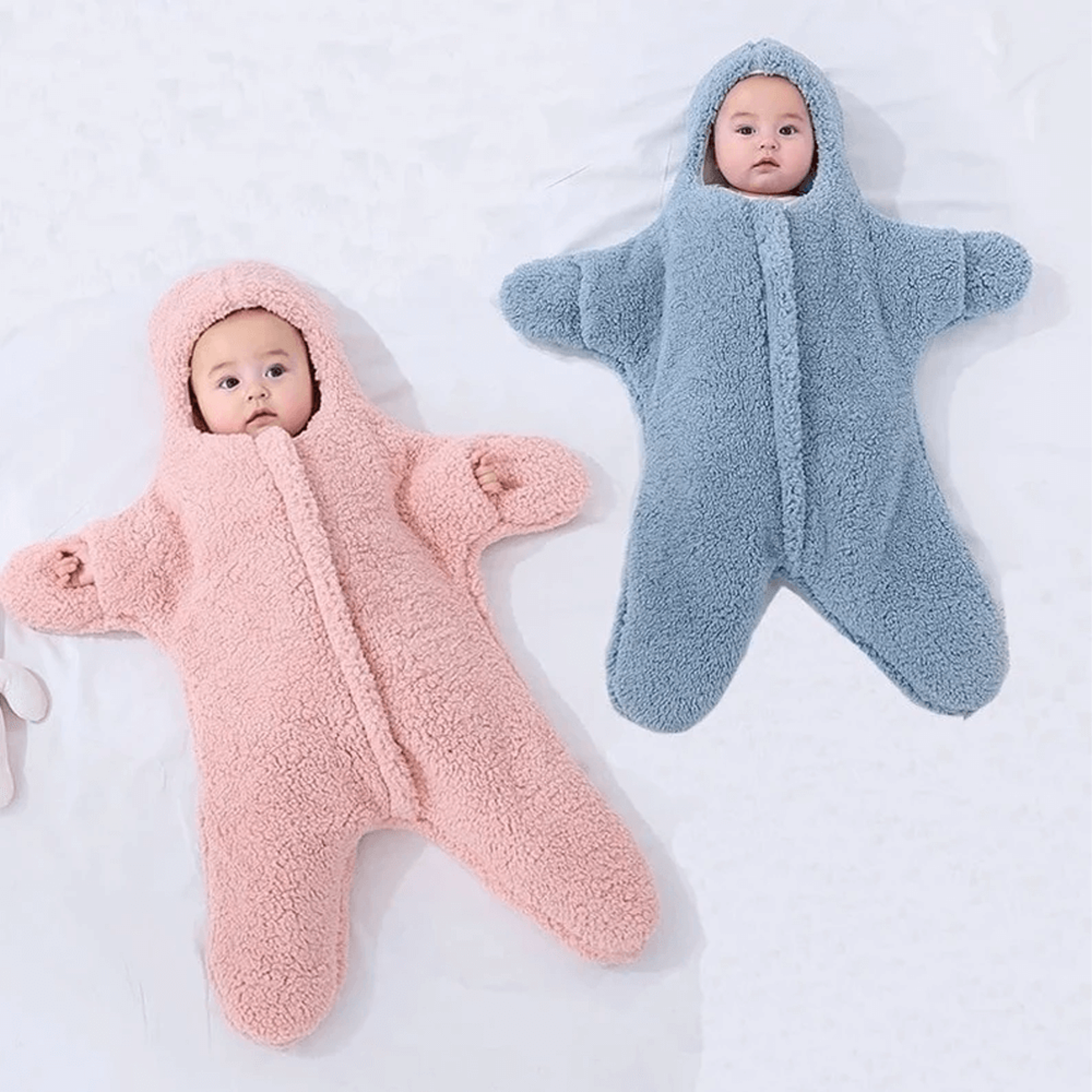 starfish 4-in-1 baby sleeping bag cozy & warm
