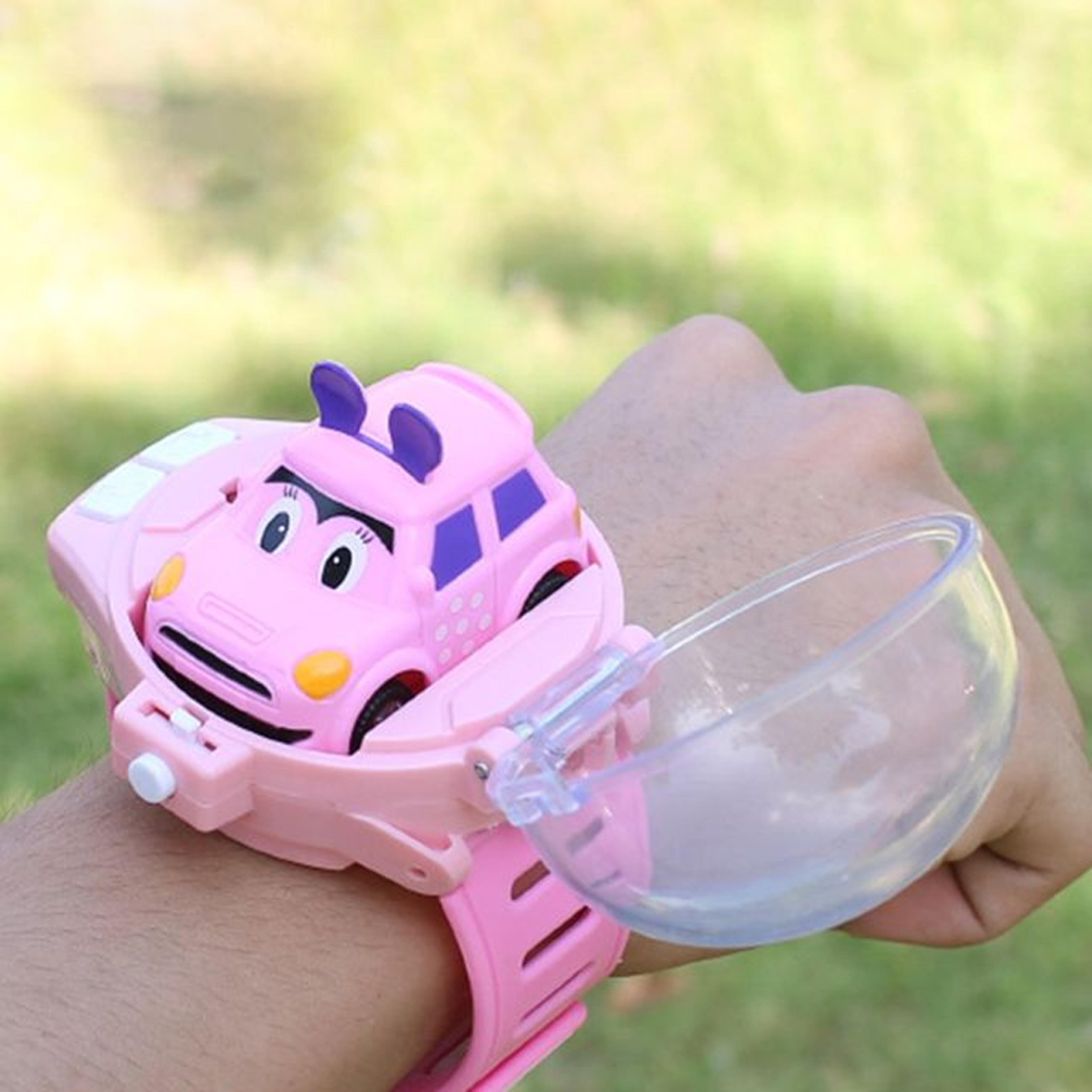 Watch Remote Control Car Toy Pink 2