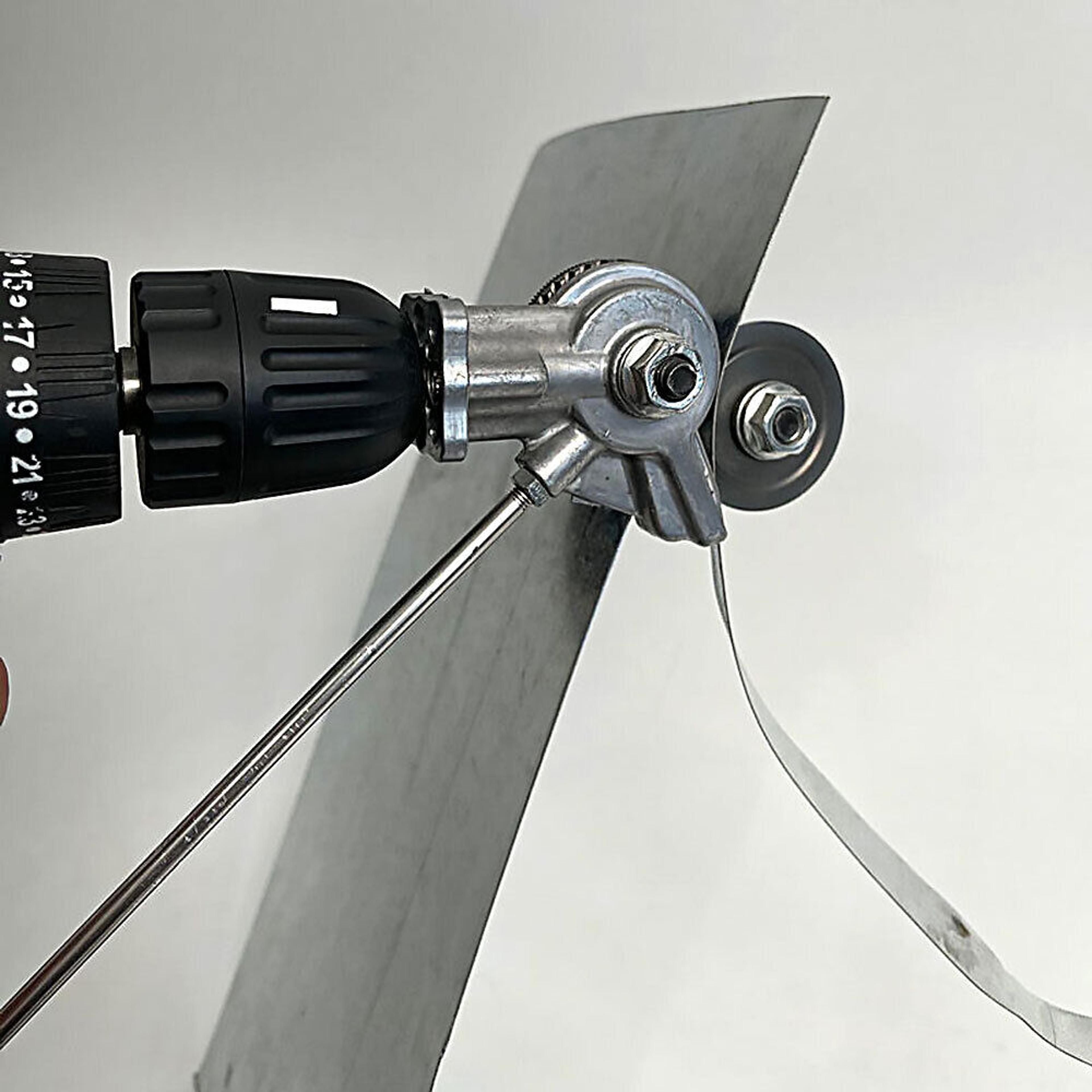 electric drill shears attachment cutter nibbler