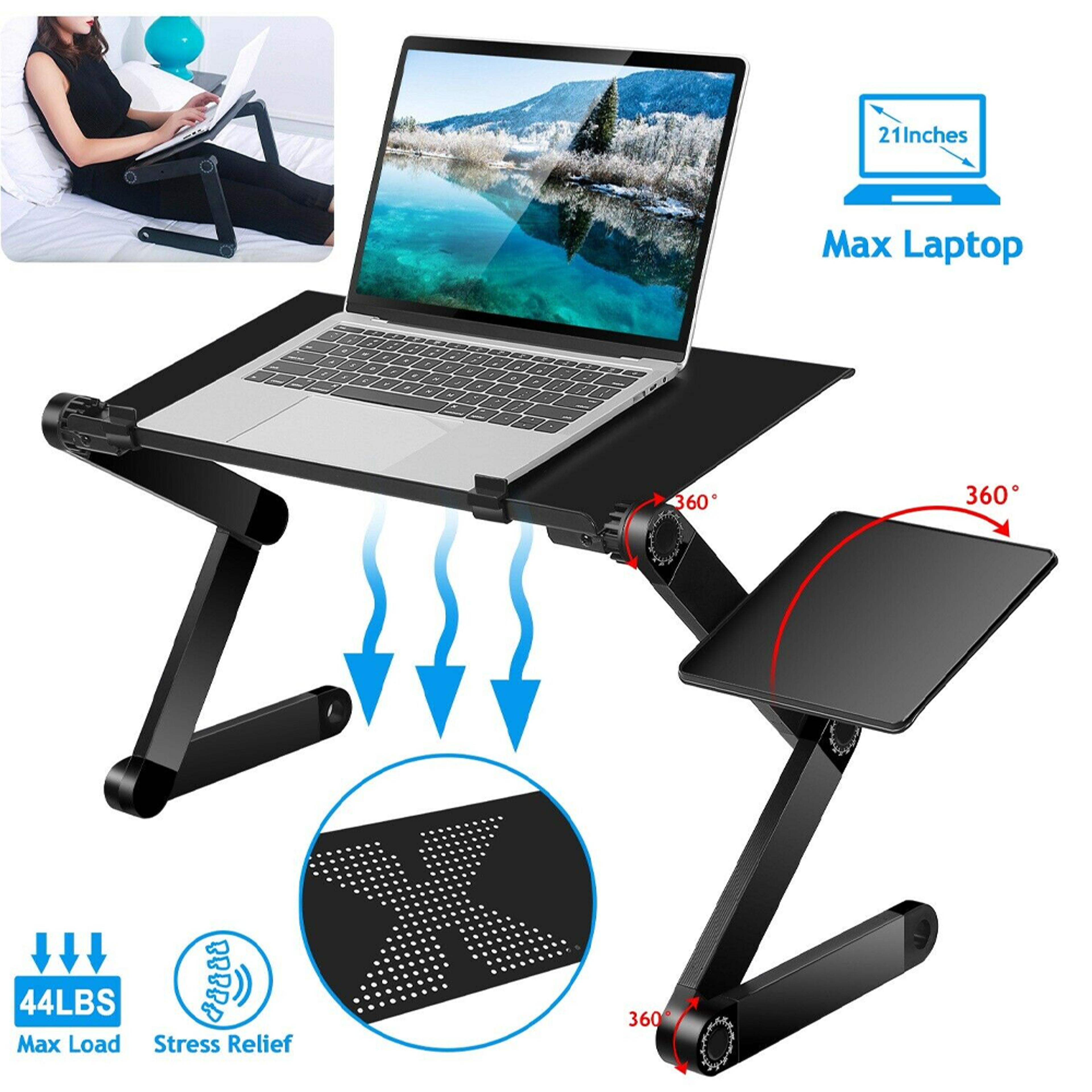 High-Strength Laptop Stand | Spacious Laptop Stand For Desk with Vent Holes | Ergonomic Laptop Standing Desk  4