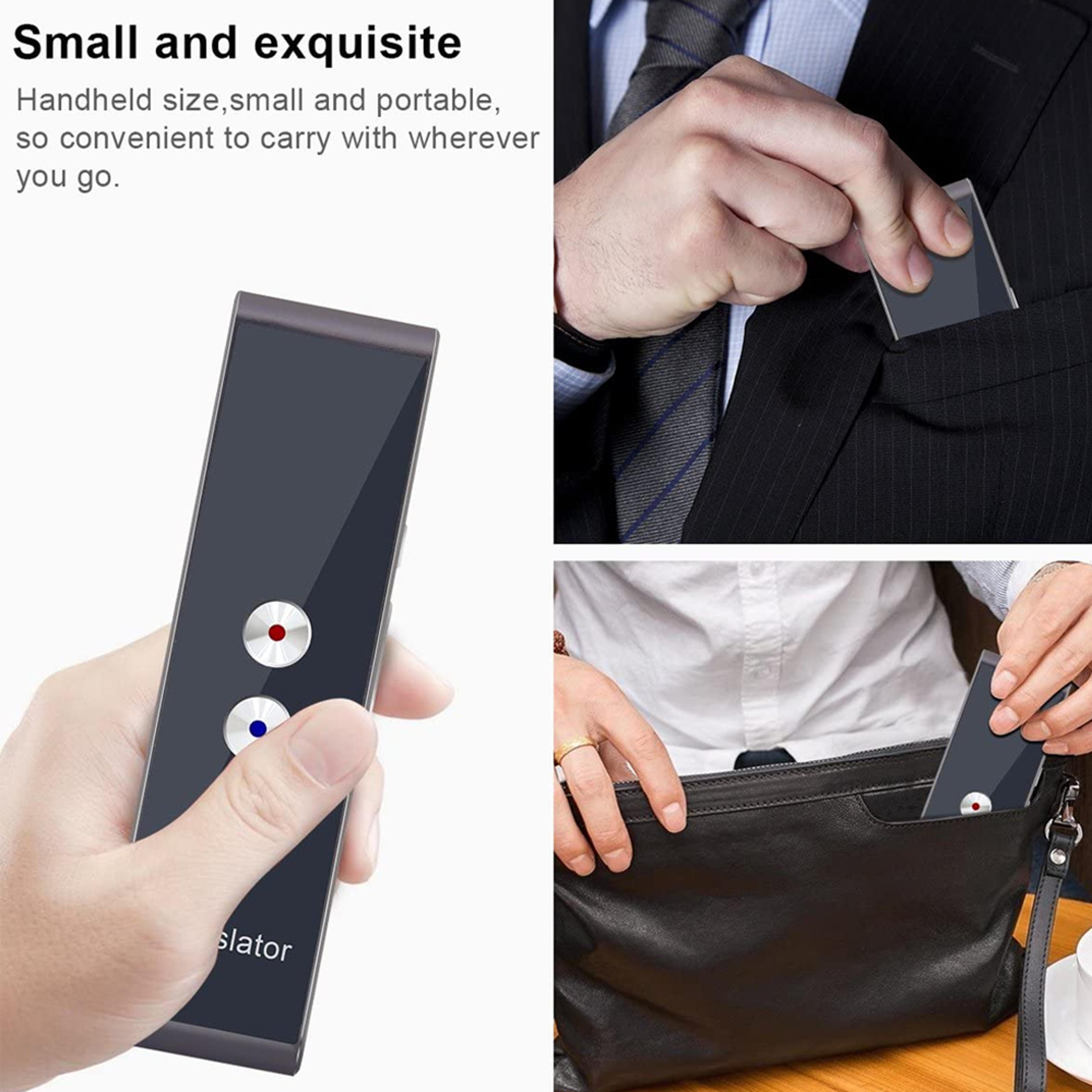 Pocket Size Multi-Language Portable Smart Voice Translator 4