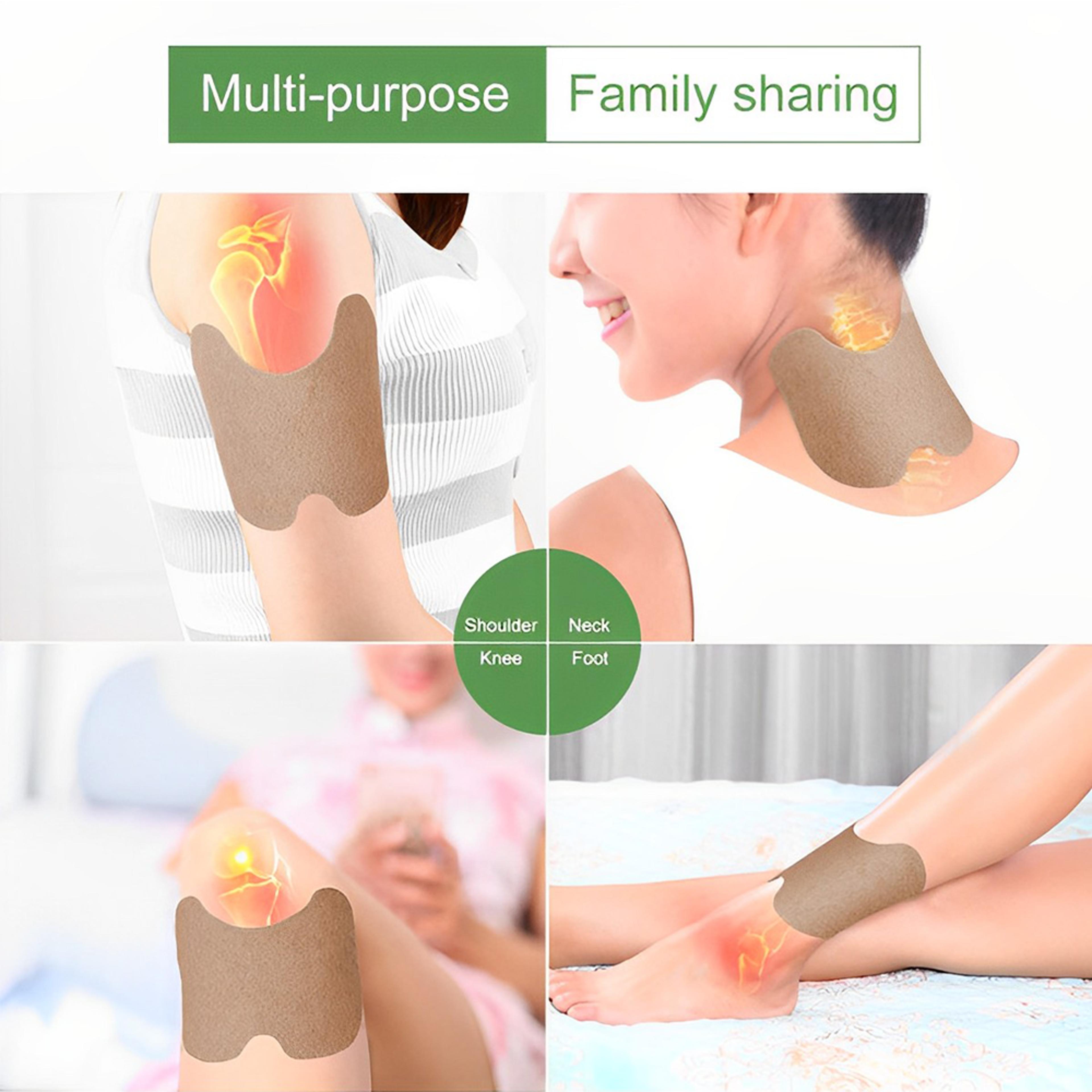 Knee patches providing joint support during activities