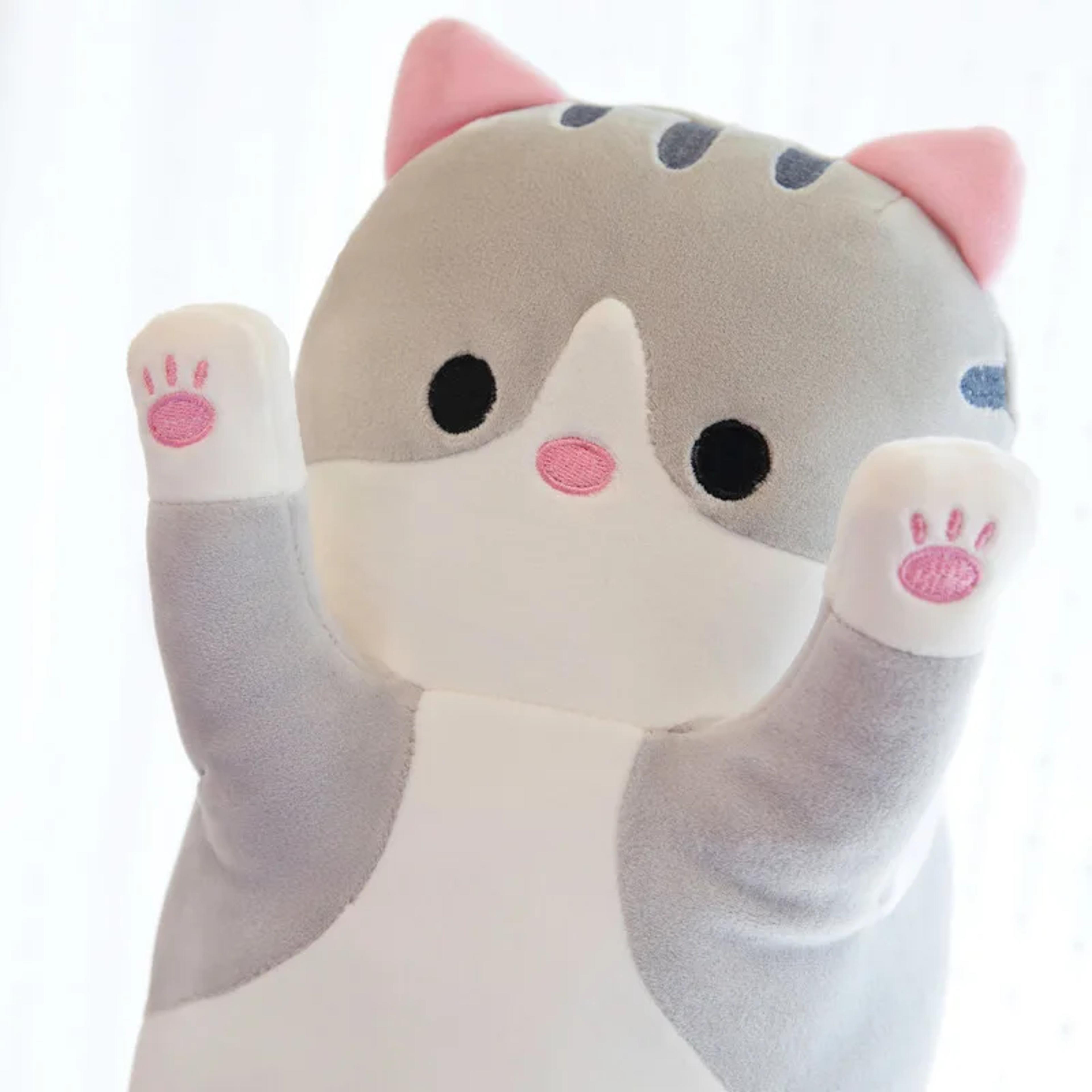 Funny Cute Soft Long Cat Plush Toy Office Nap Pillow Sleep Bed Decor Gift For Kids  Girls 1