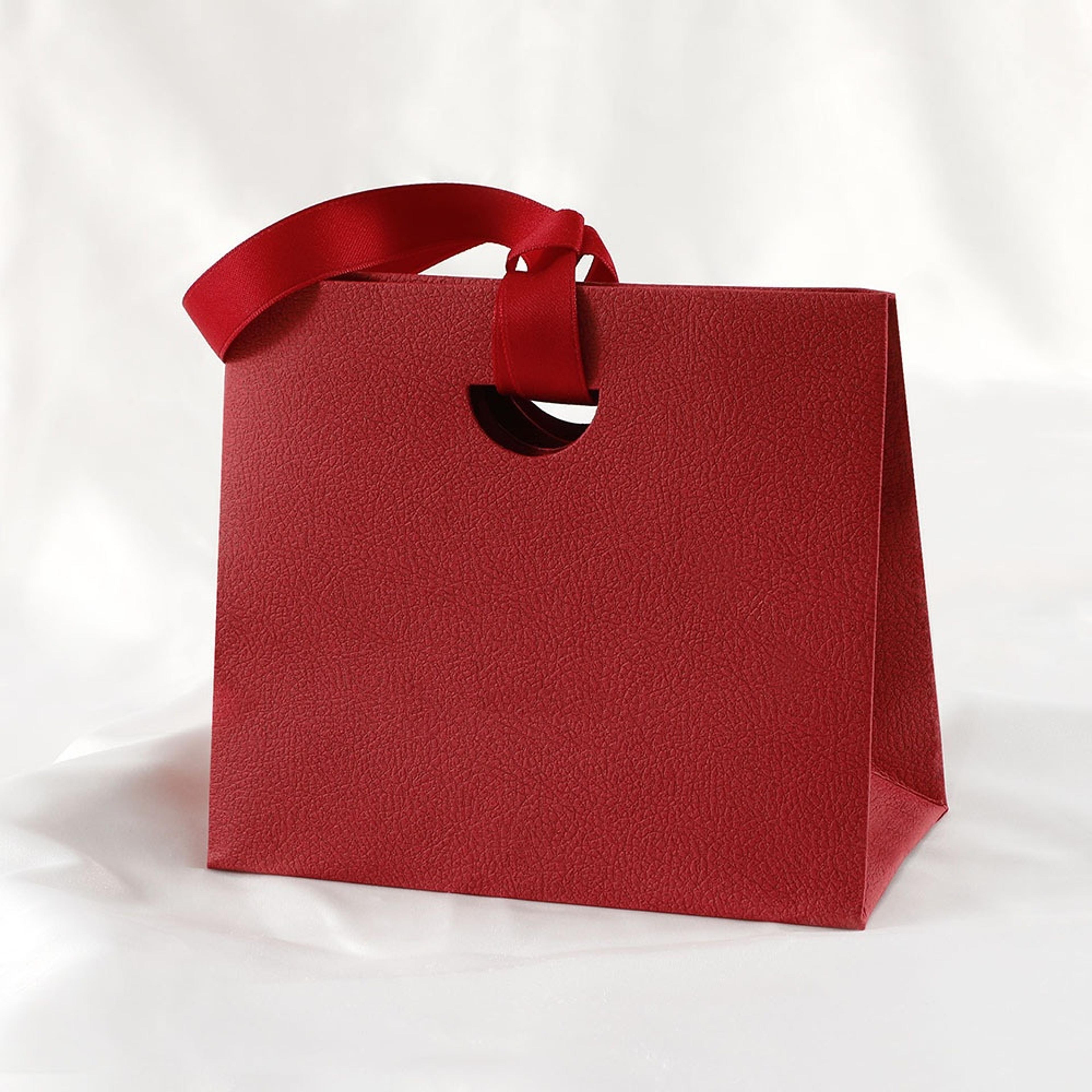 Elegant Paper Jewelry Packaging Tote Bags Stylish Lipstick Storage Handbag For Weddings Parties  Gi 6