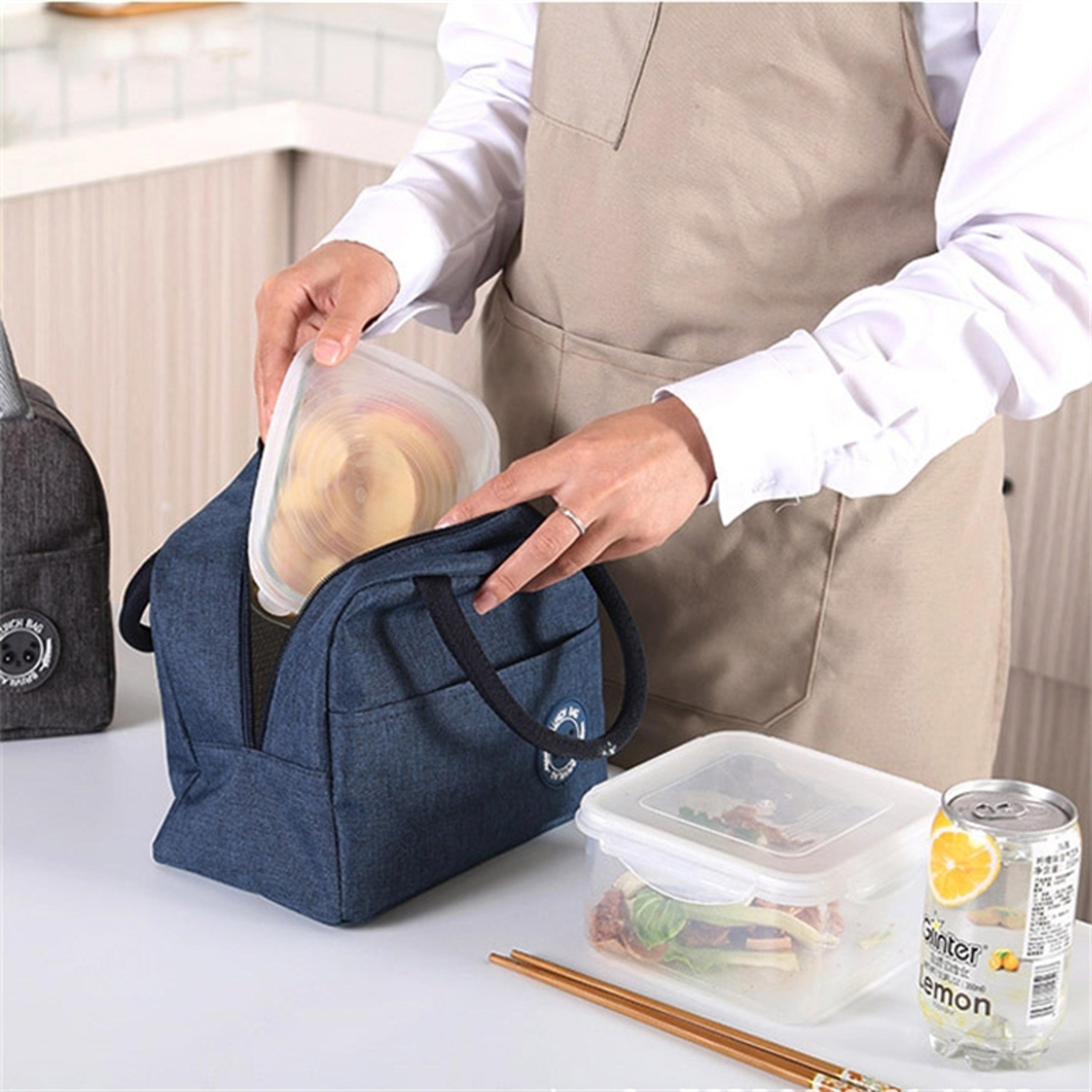 Durable Small Portable Thermal Lunch Bag Insulated Cooler Cartoon Food Box For Students 1
