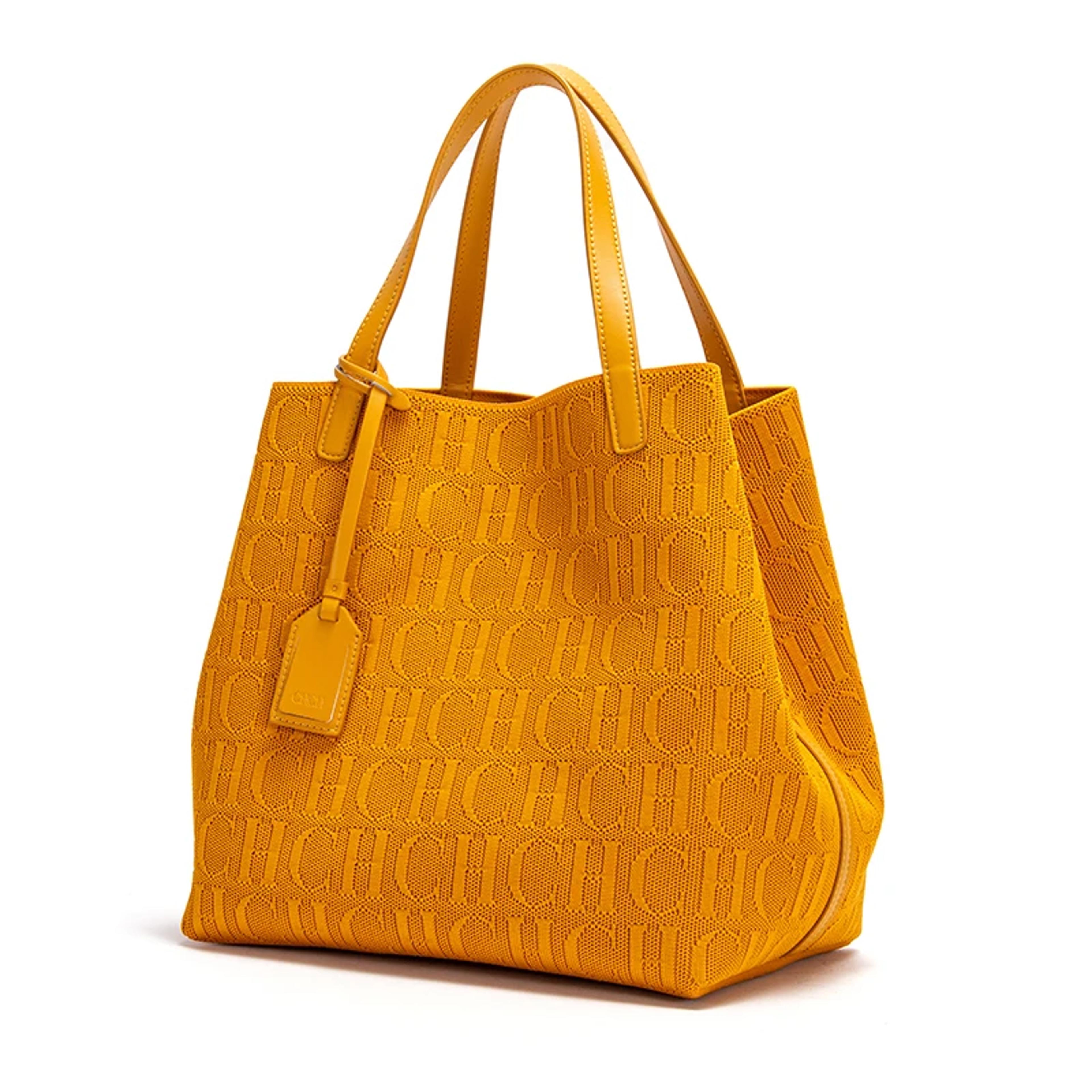 CH Ladies Shoulder Bag Classic Pure Color Handbag With Outer Pocket Large Capacity High Quality Cra 2
